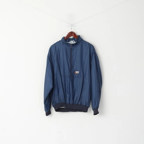 Rukka Men M Jacket Navy Bomber Finland Naylon Waterproof Zip Neck Sport Top Simple Fit Inventory