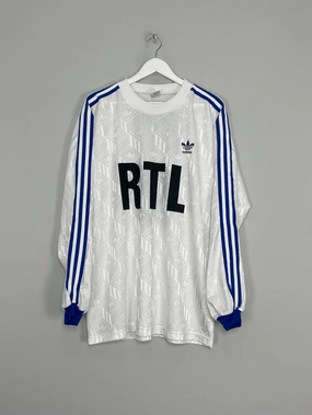 Energy Gear 1993/94 COUPE DE FRANCE #11 L/S HOME SHIRT (XL) ADIDAS