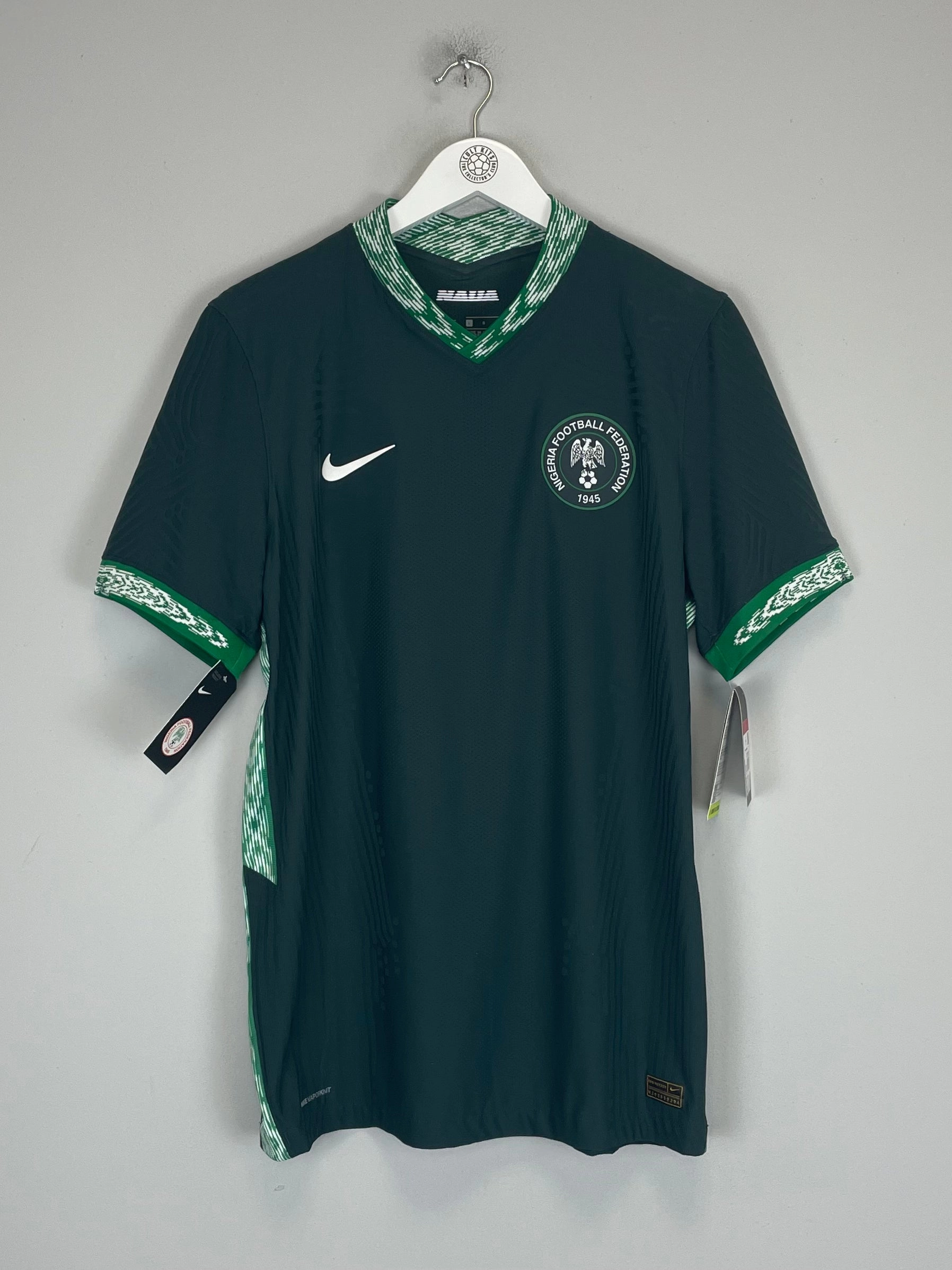 2020/21 NIGERIA *AUTHENTIC* BNWT AWAY SHIRT (L) NIKE Anti Pilling Process Dry Texture