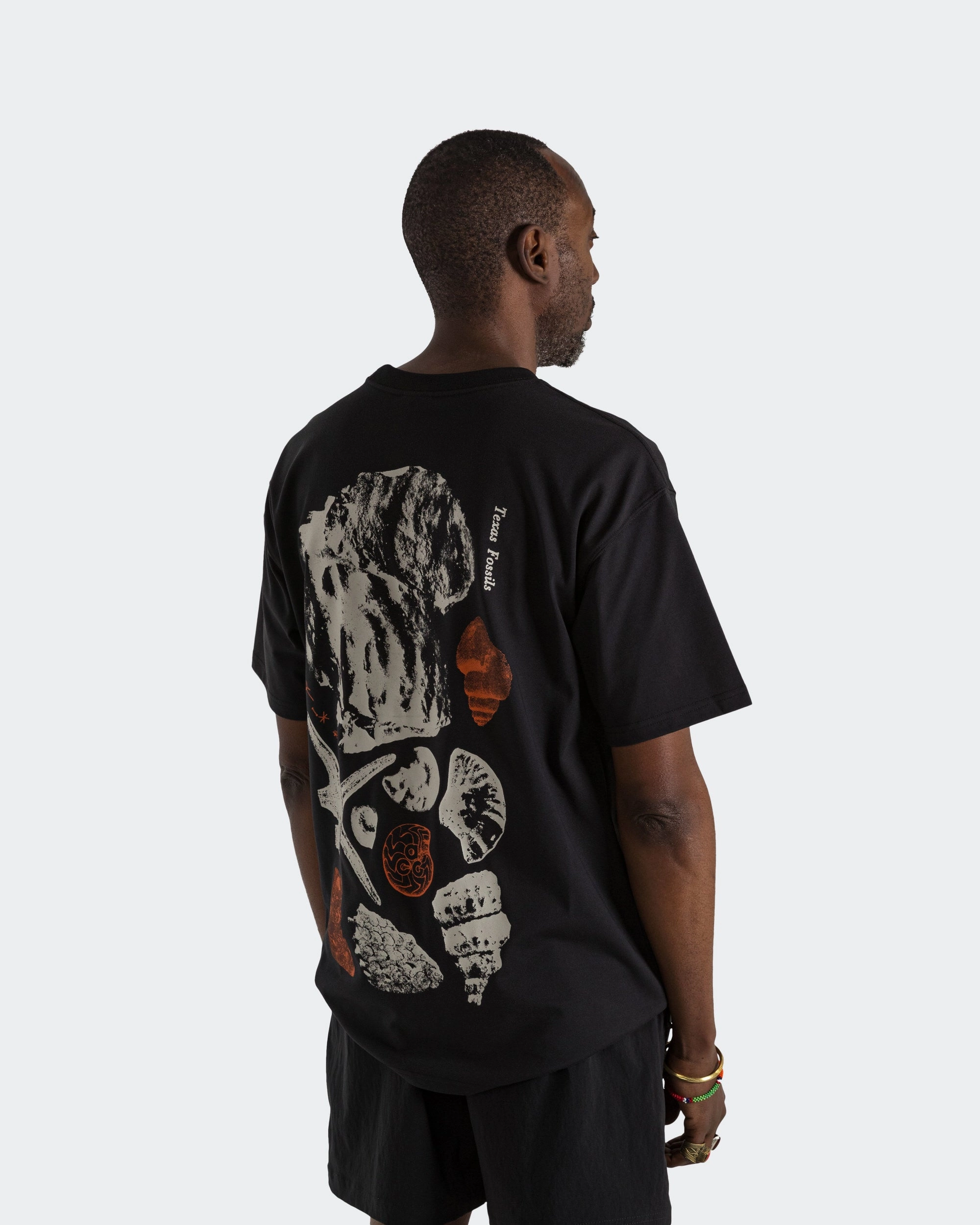 Modern Layering Dri-FIT 'Fossils' SS Tee - Black