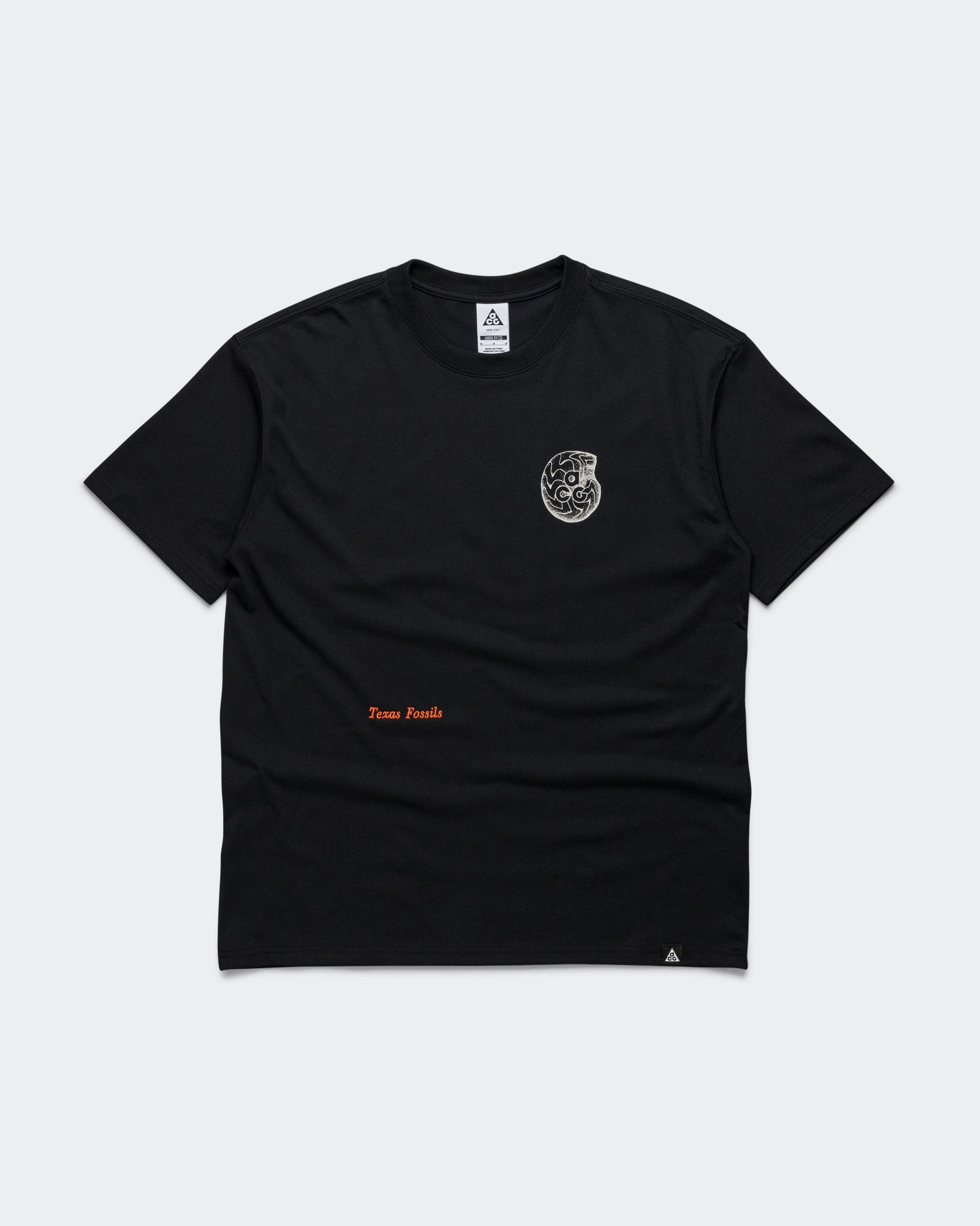 Dri-FIT 'Fossils' SS Tee - Black Classic Outfit Style Beach Wear