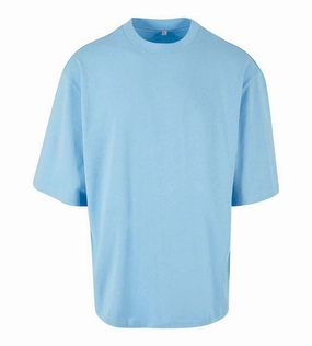 Layered Wear Oversized Sleeve Tee | BALTIC BLUE