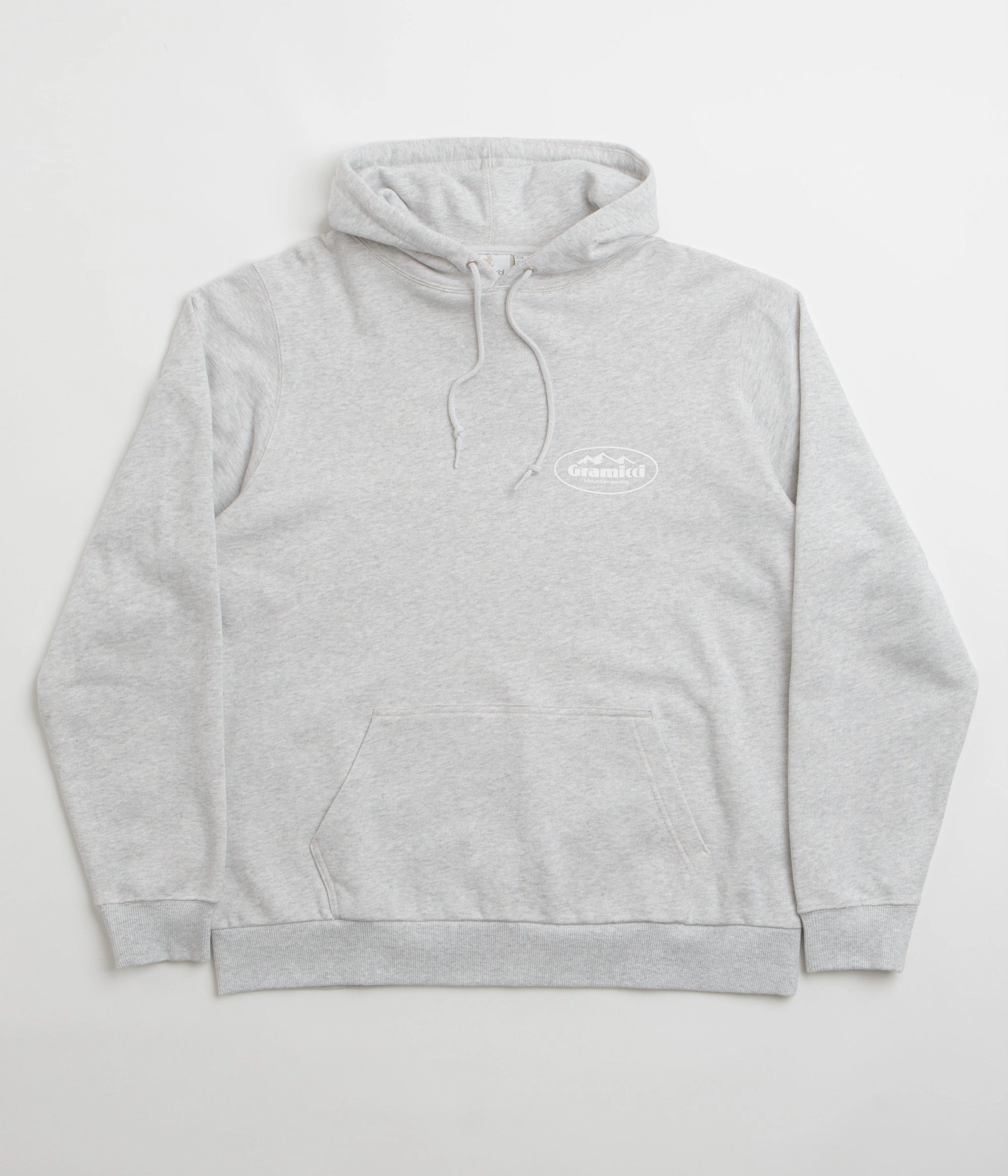 Seamless Side Construction Gramicci Mountaineering Hoodie - Grey Heather