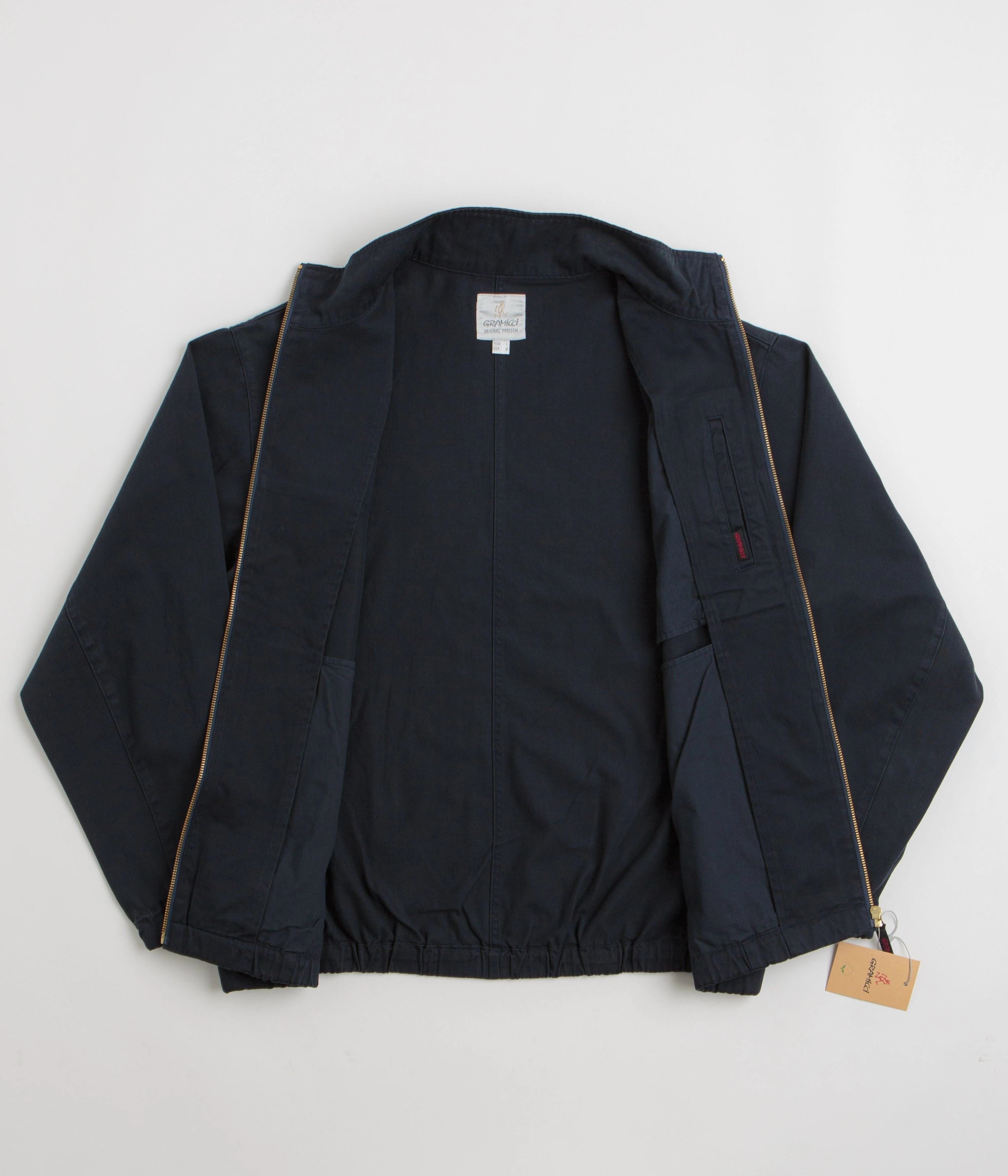 Gramicci Twill-Around Jacket - Double Navy Four Way Stretch Material