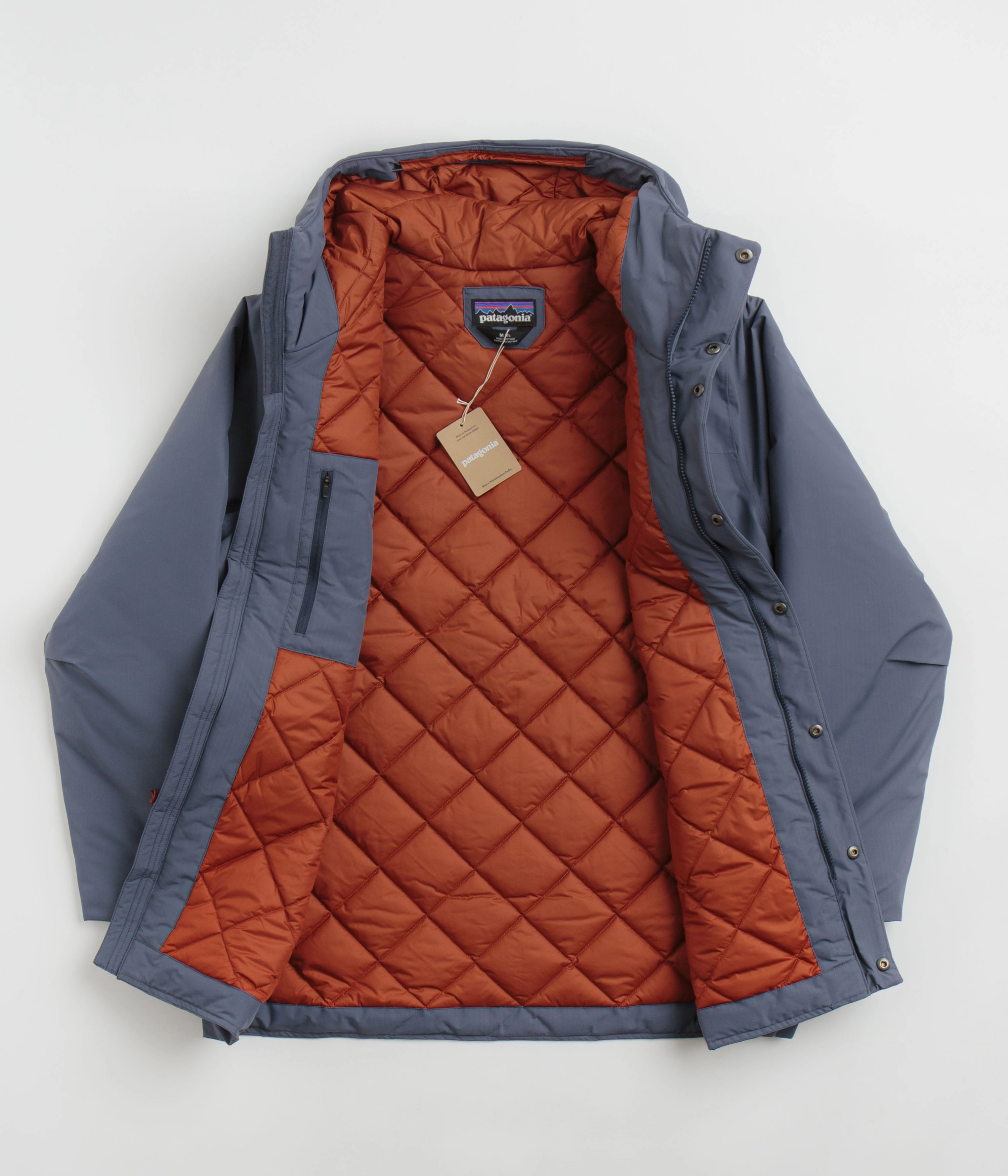 Efficient Protection Patagonia Windshadow Parka - Smolder Blue