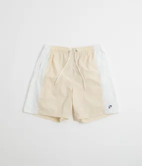 Non Cling Material Parlez Copa Shorts - White