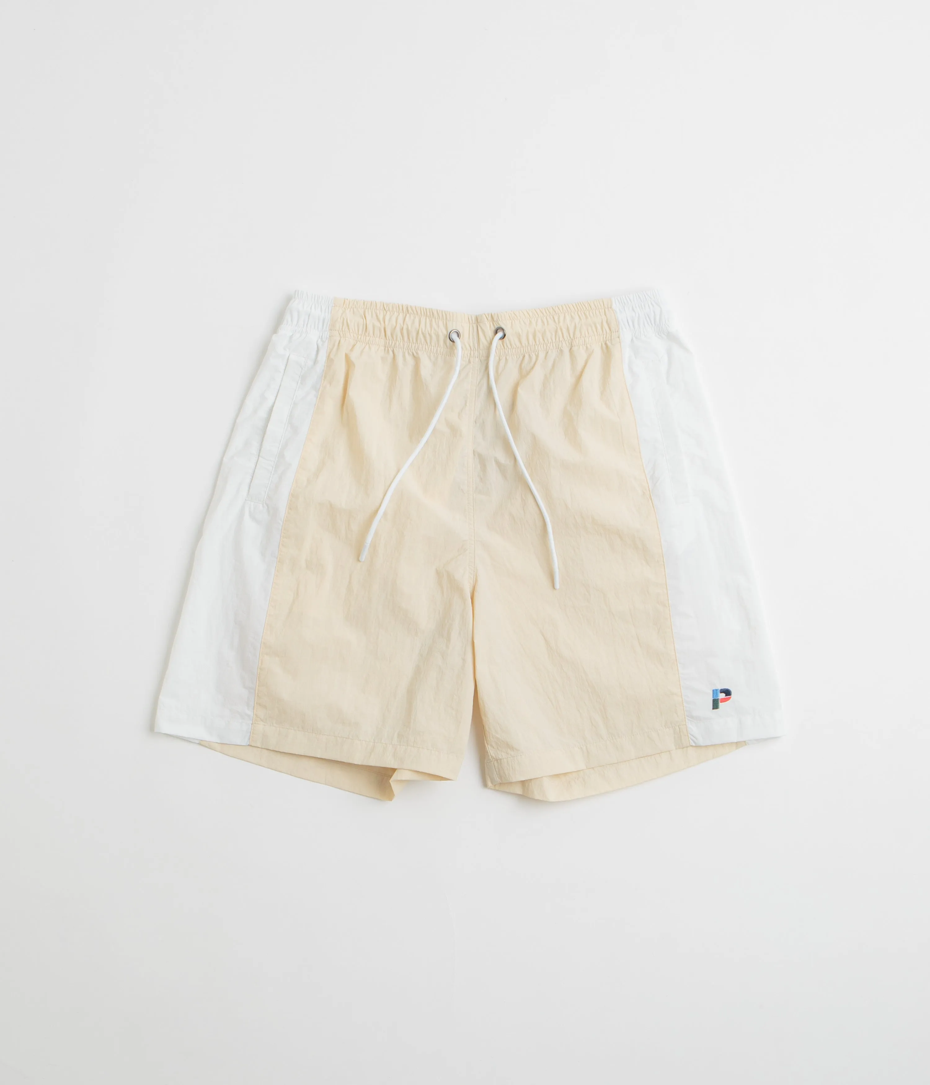 Non Cling Material Parlez Copa Shorts - White