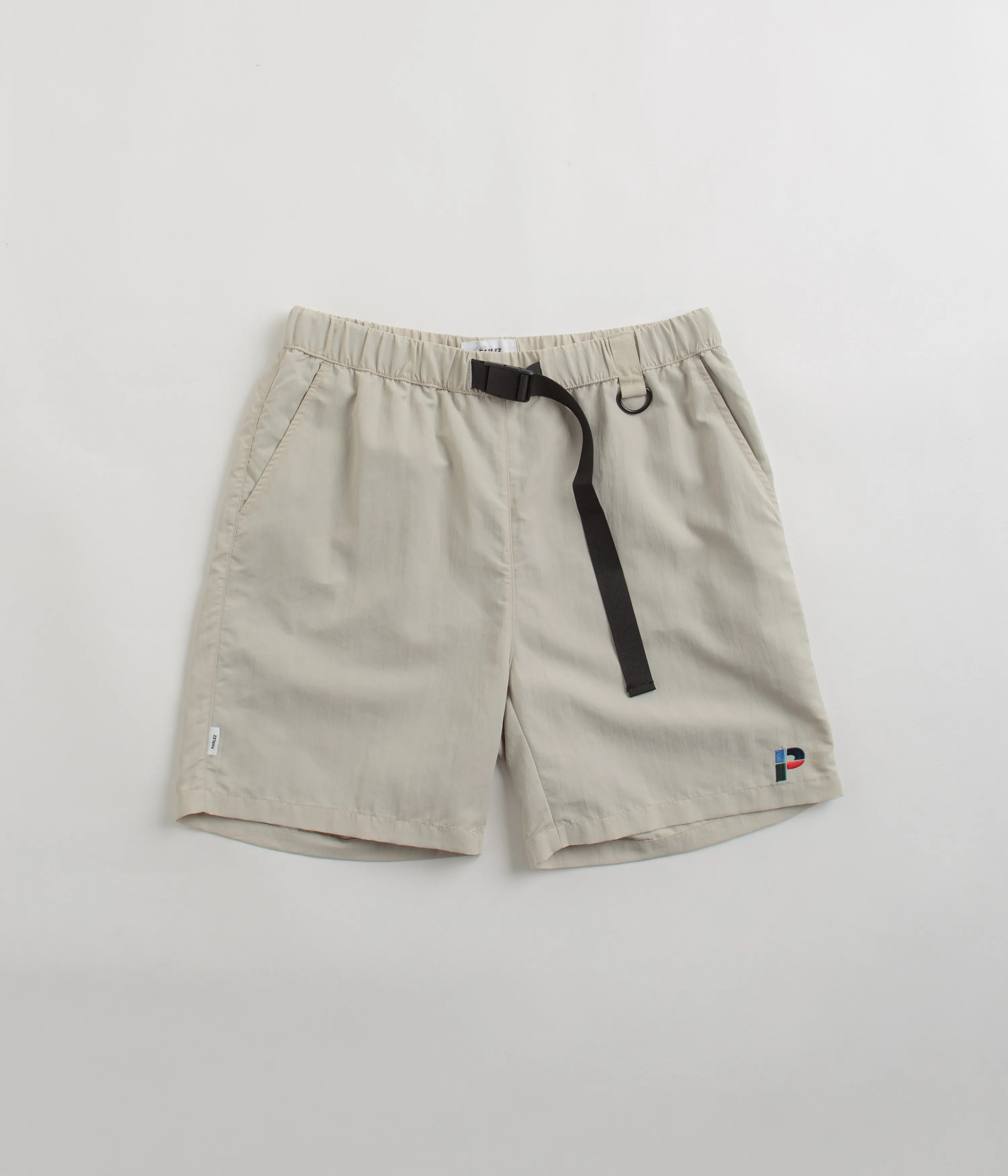 runners Parlez Hage Shorts - Pebble Grey
