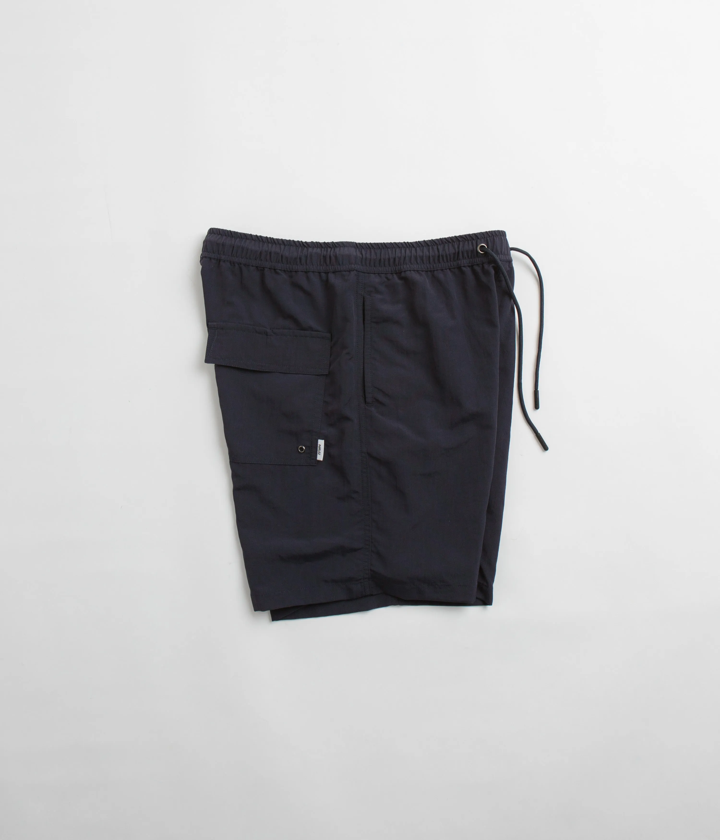 Travel Fit checked shorts Parlez Rival Swim Shorts - Navy