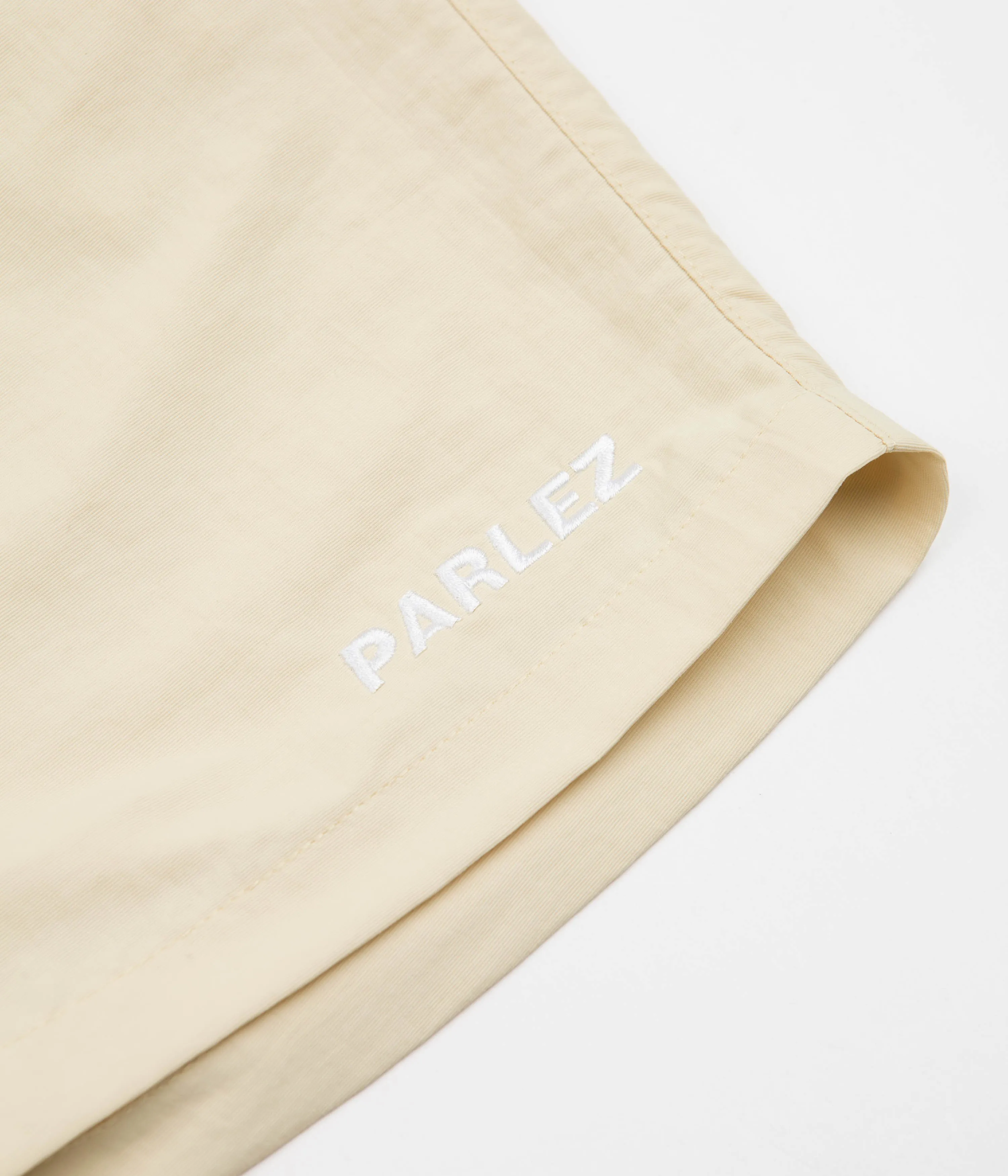 Parlez Venice Shorts - Ecru Vegan Leather