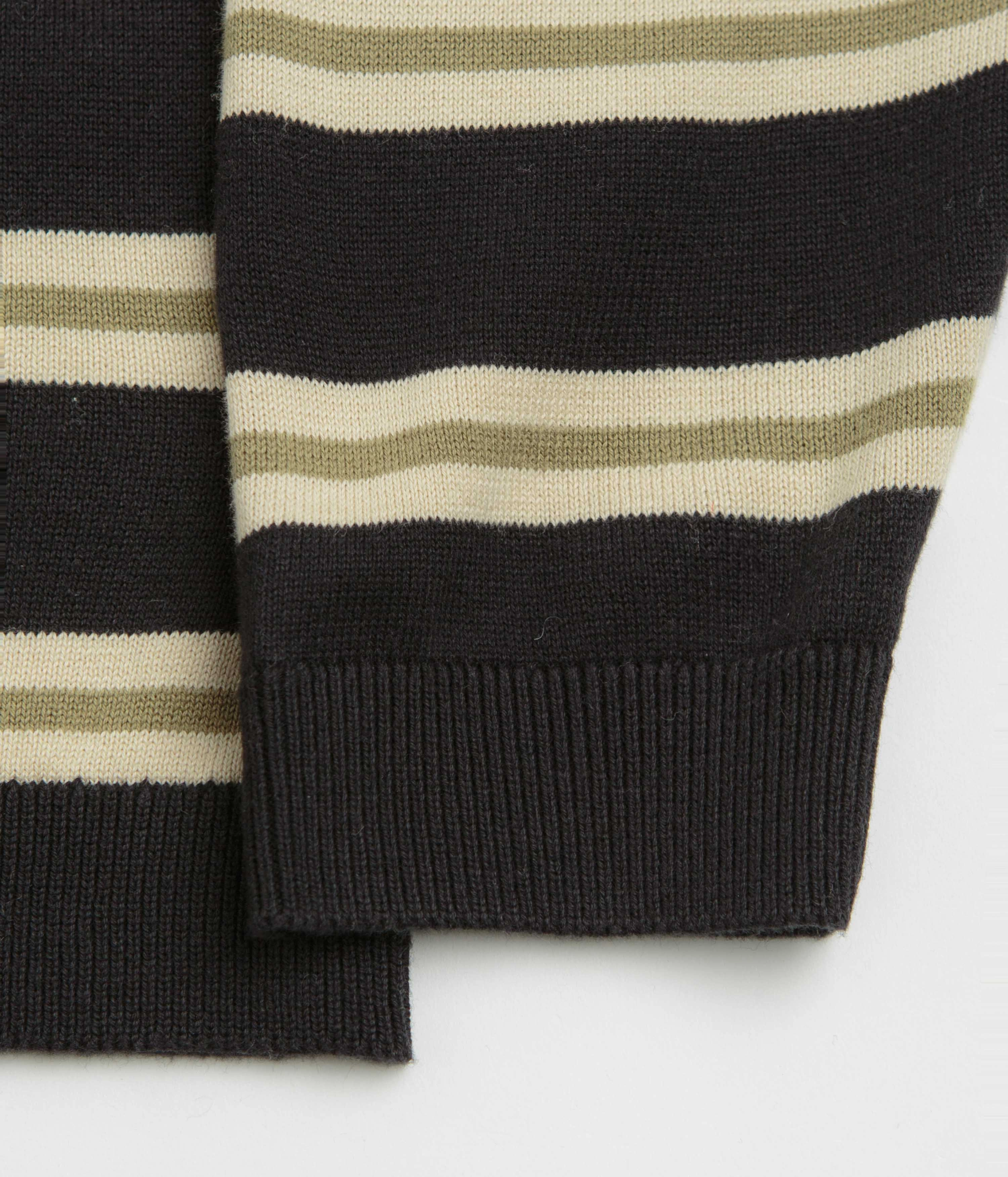 Parlez Aspen Long Sleeve Polo Shirt - Black fade resistant color Spring Trend