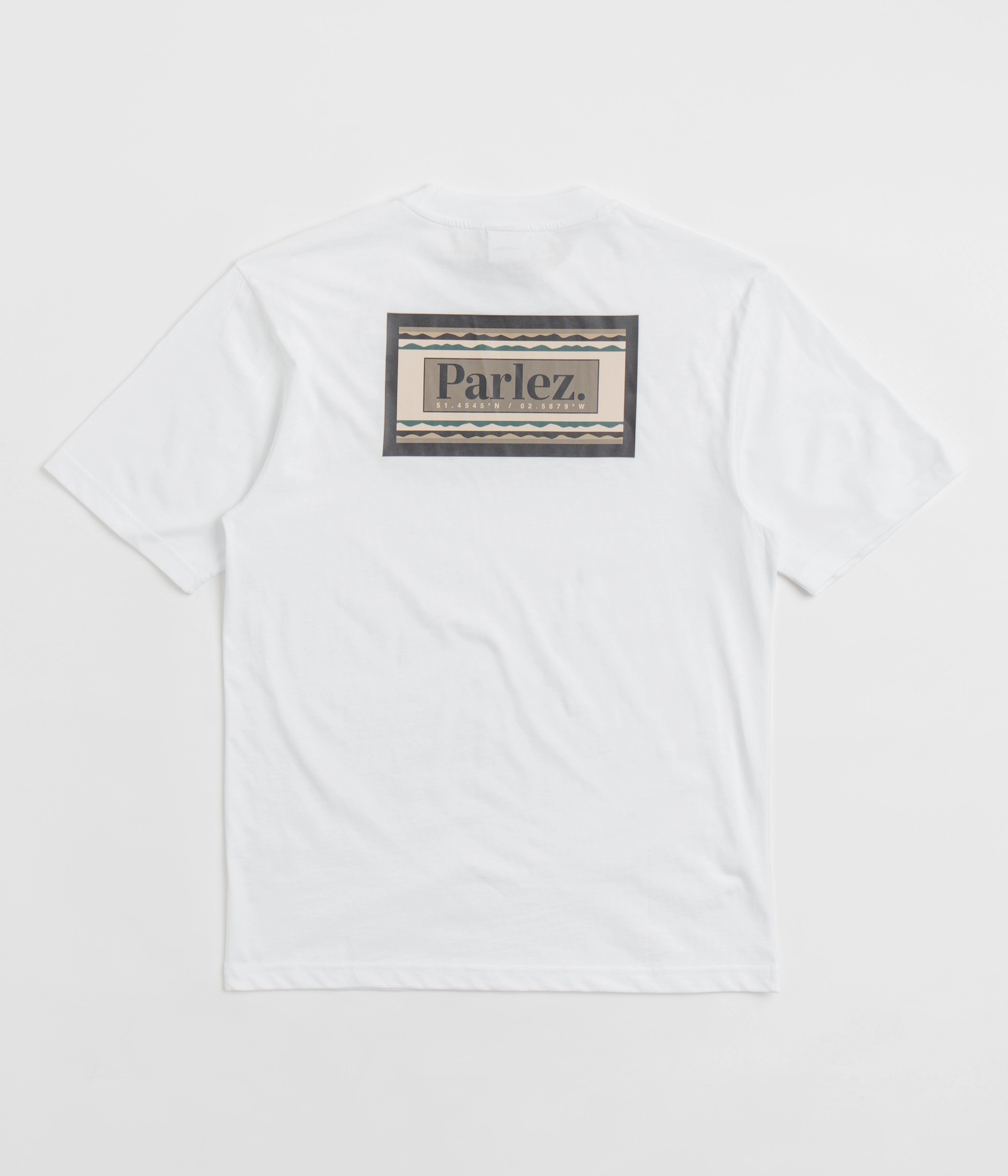 Parlez Banos T-Shirt - White Effortless Fit