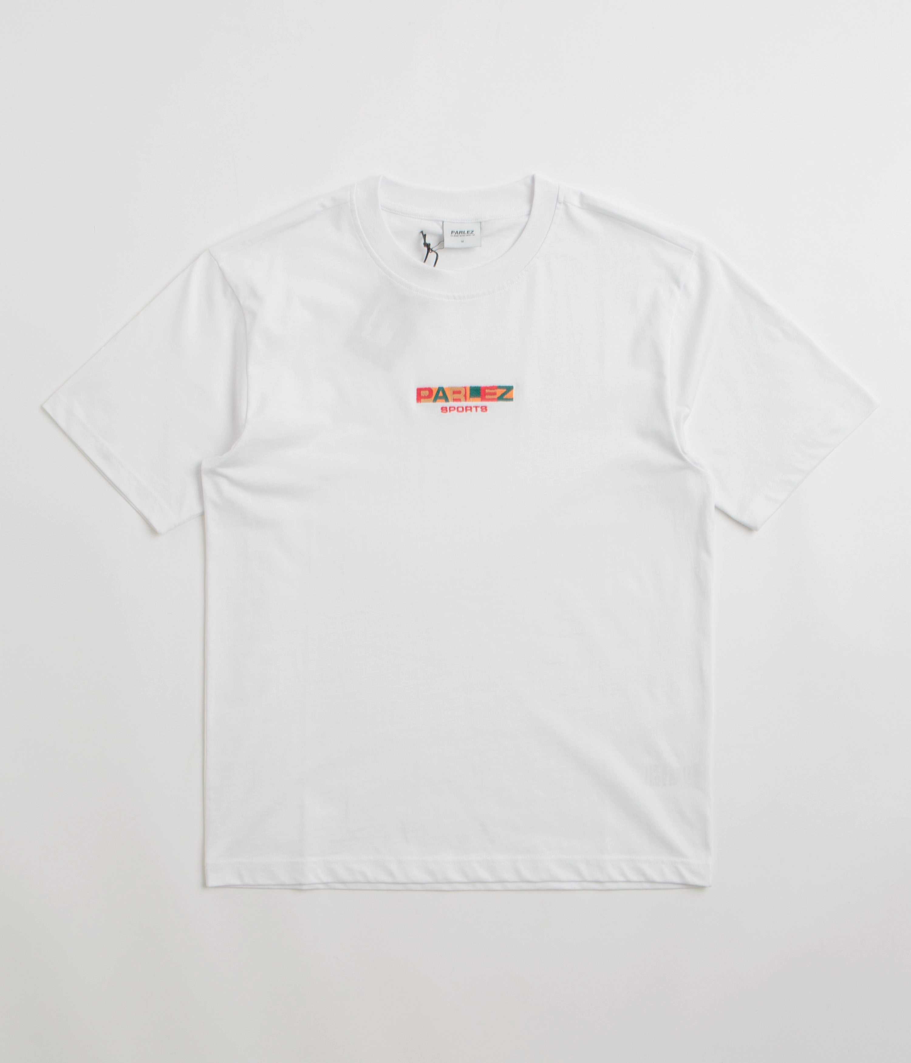 Parlez Bloc T-Shirt - White Flexible Shoulder Seams