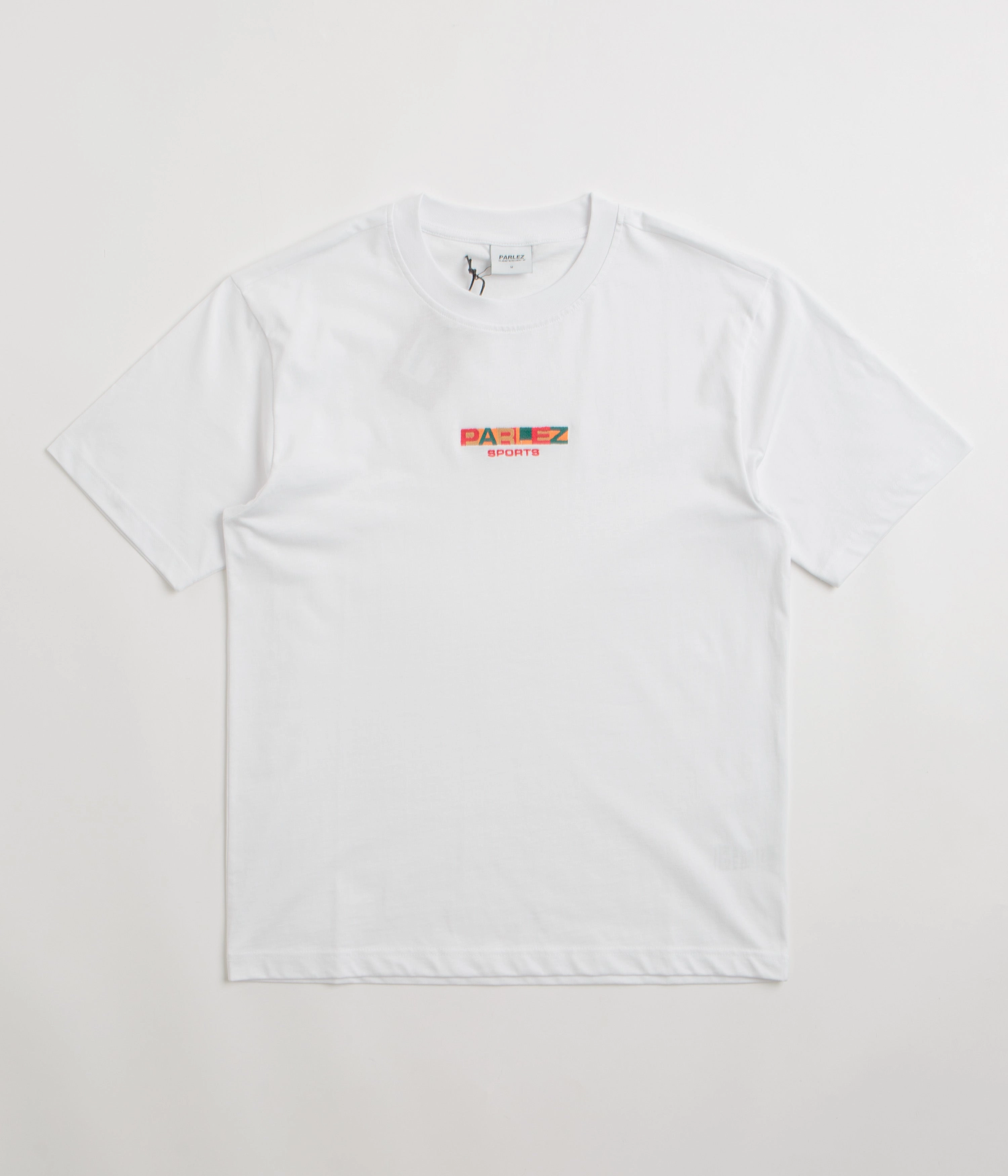 Parlez Bloc T-Shirt - White Outdoor Look