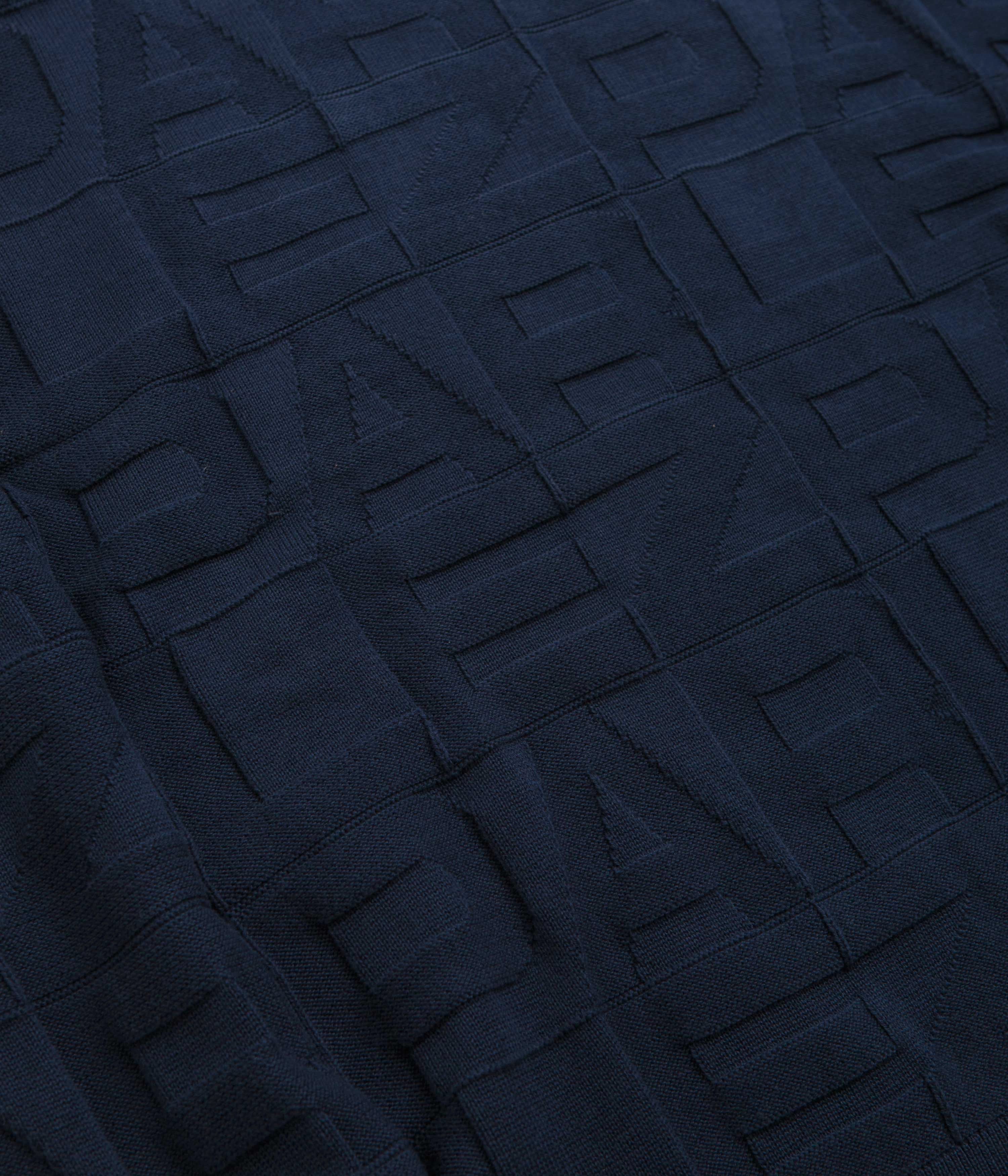 Parlez Block Crewneck Sweatshirt - Midnight Home Comfort Brand Identity