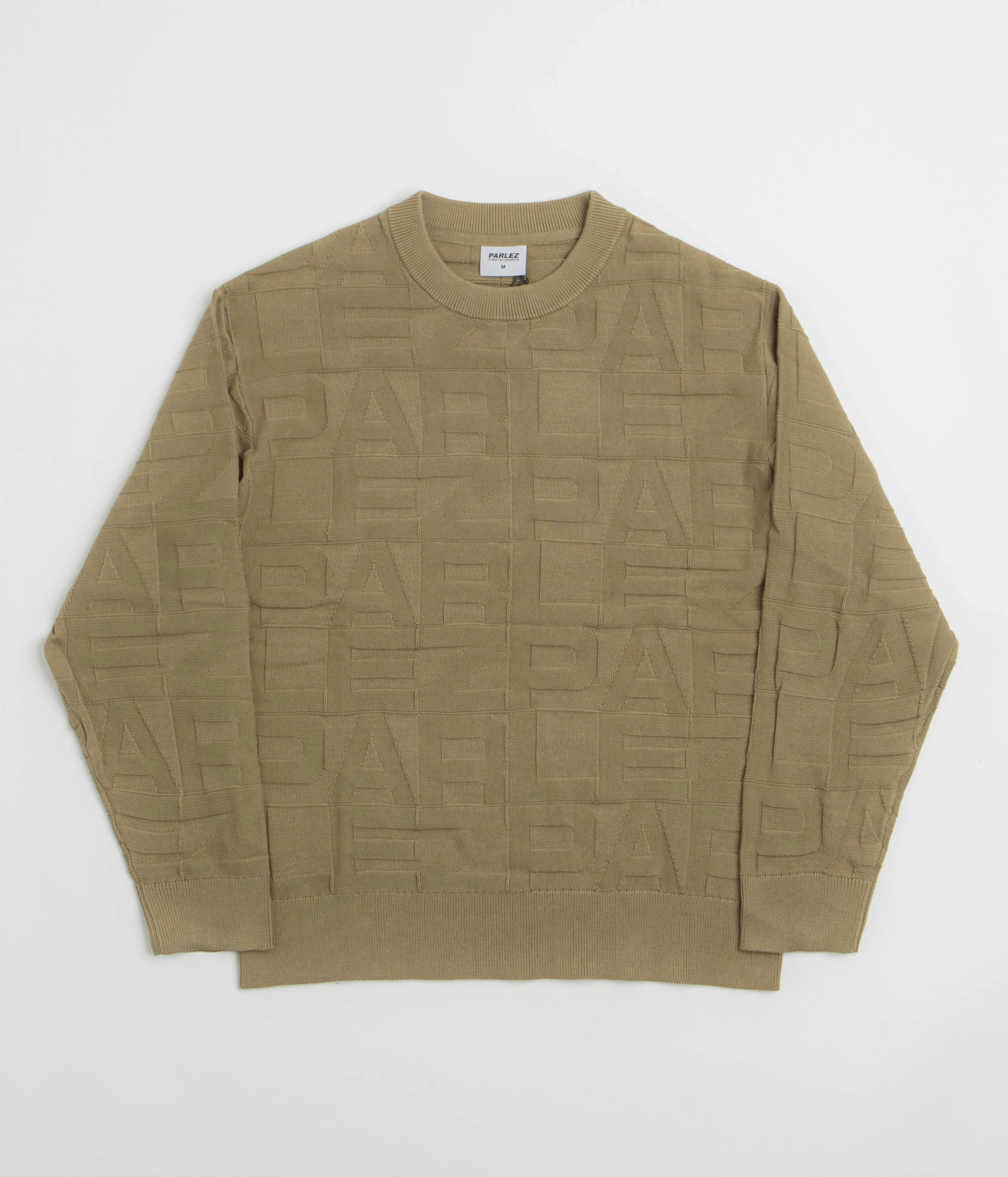 Parlez Block Crewneck Sweatshirt - Sand Smart Layer product tropical vibrancy