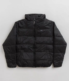 Parlez Caly Puffer Jacket - Black Low Profile Smooth Feel
