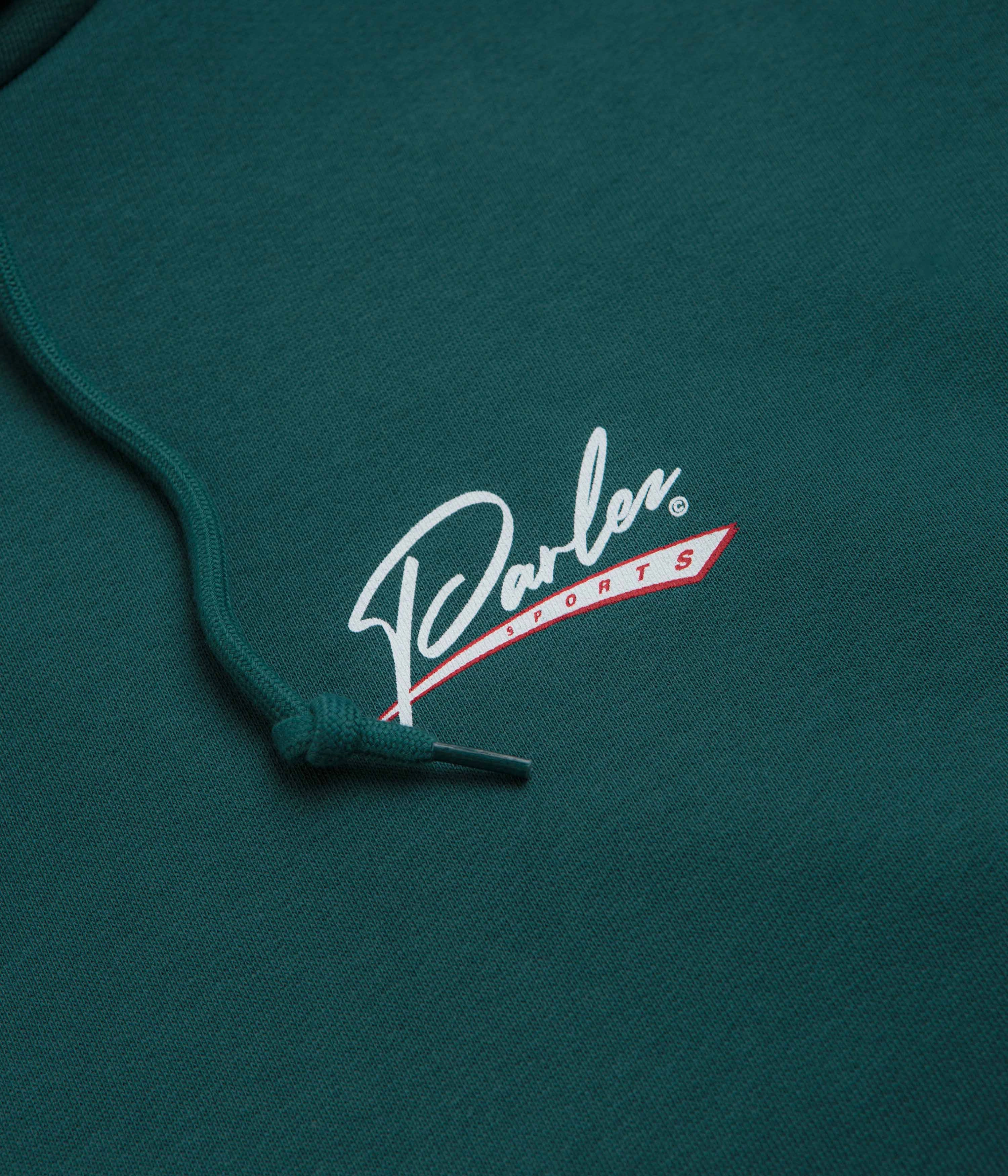 Stain Protection Designer Look Parlez Chisel Hoodie - Petrol