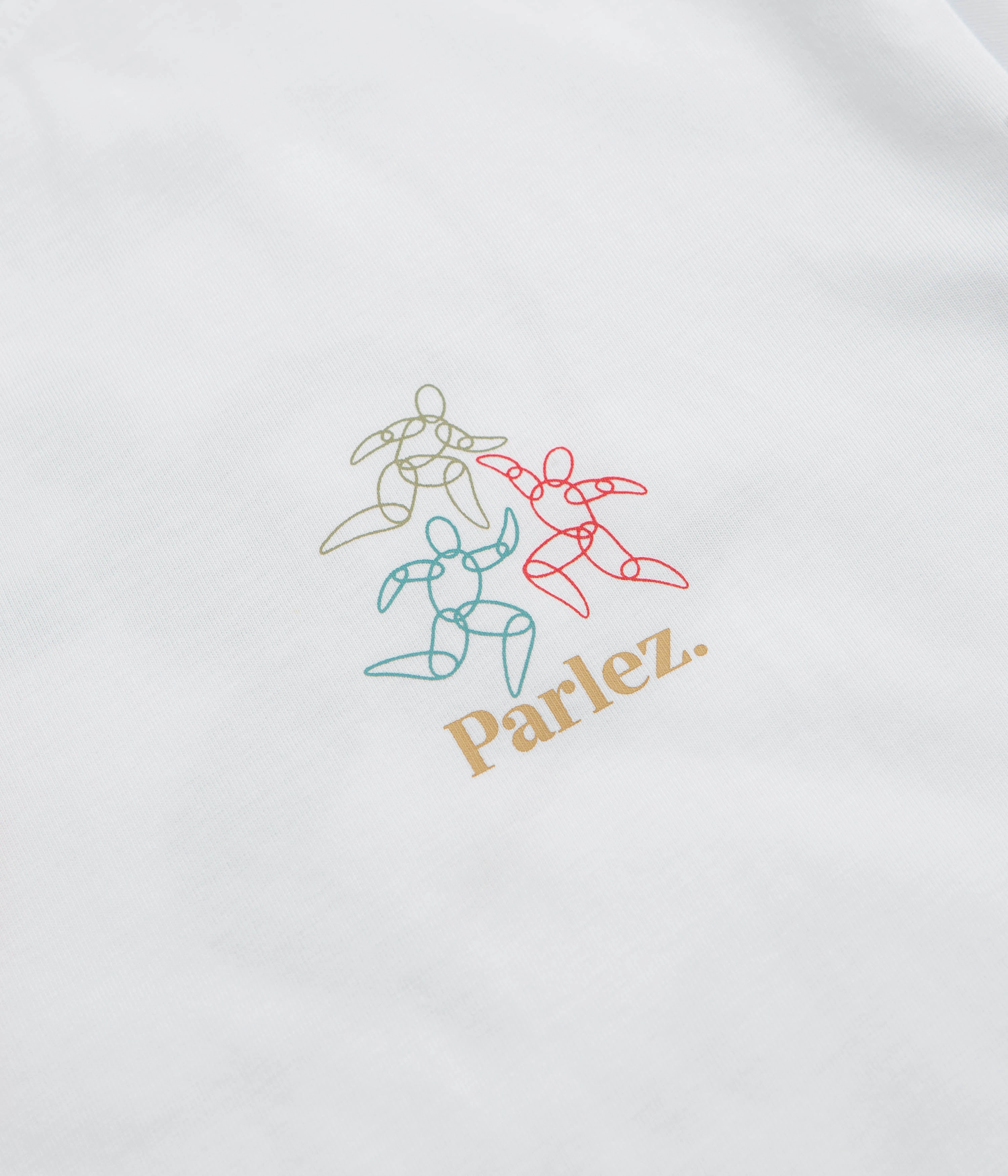 Stylish and Easygoing Parlez Corpora T-Shirt - White