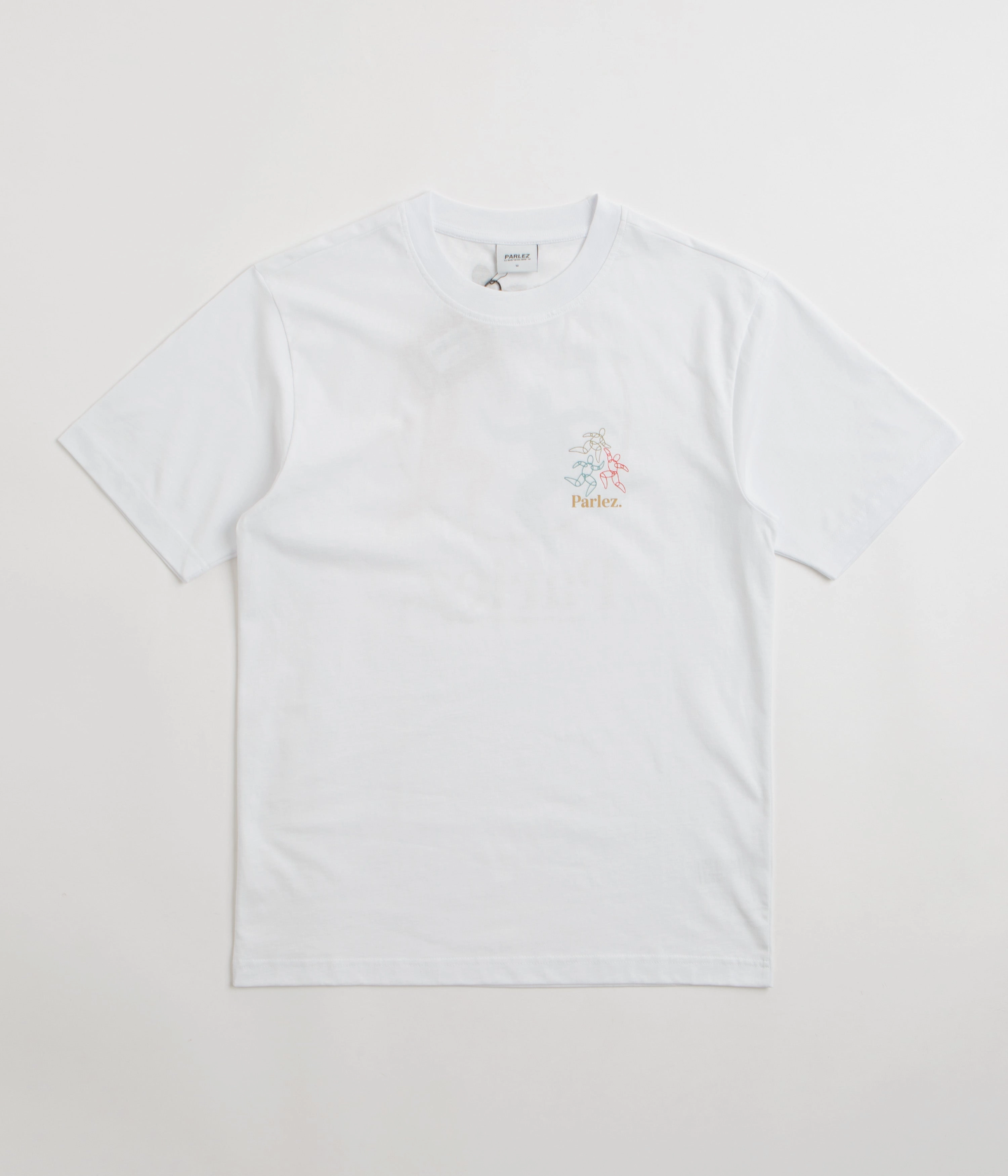 Comfy Essentials Casual Fit Parlez Corpora T-Shirt - White