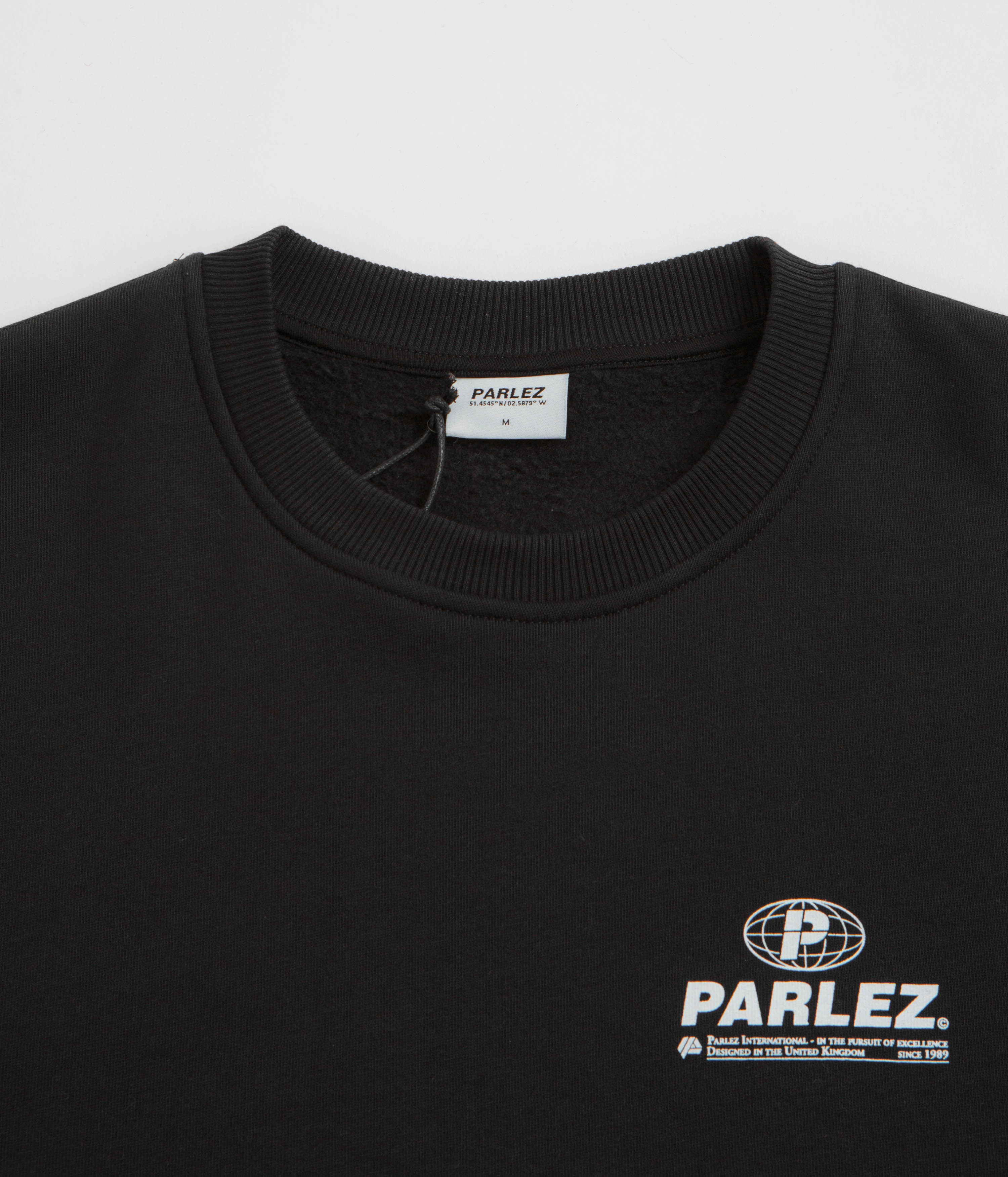 Parlez Excel Crewneck Sweatshirt - Black men Daily Bold