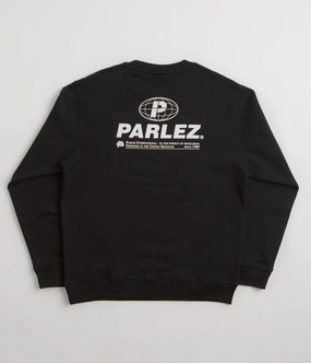 Parlez Excel Crewneck Sweatshirt - Black No pockets