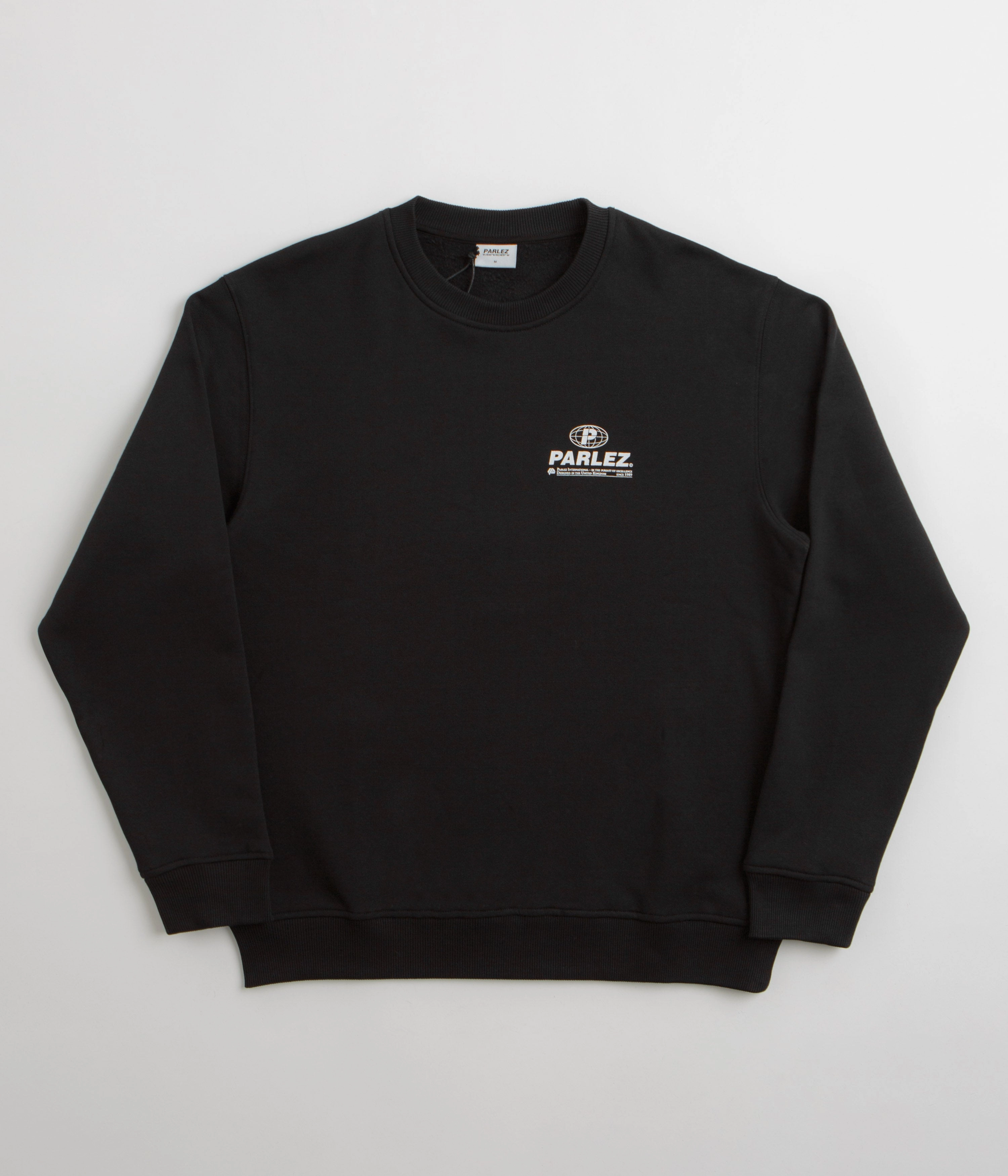 Chill Wearable Parlez Excel Crewneck Sweatshirt - Black