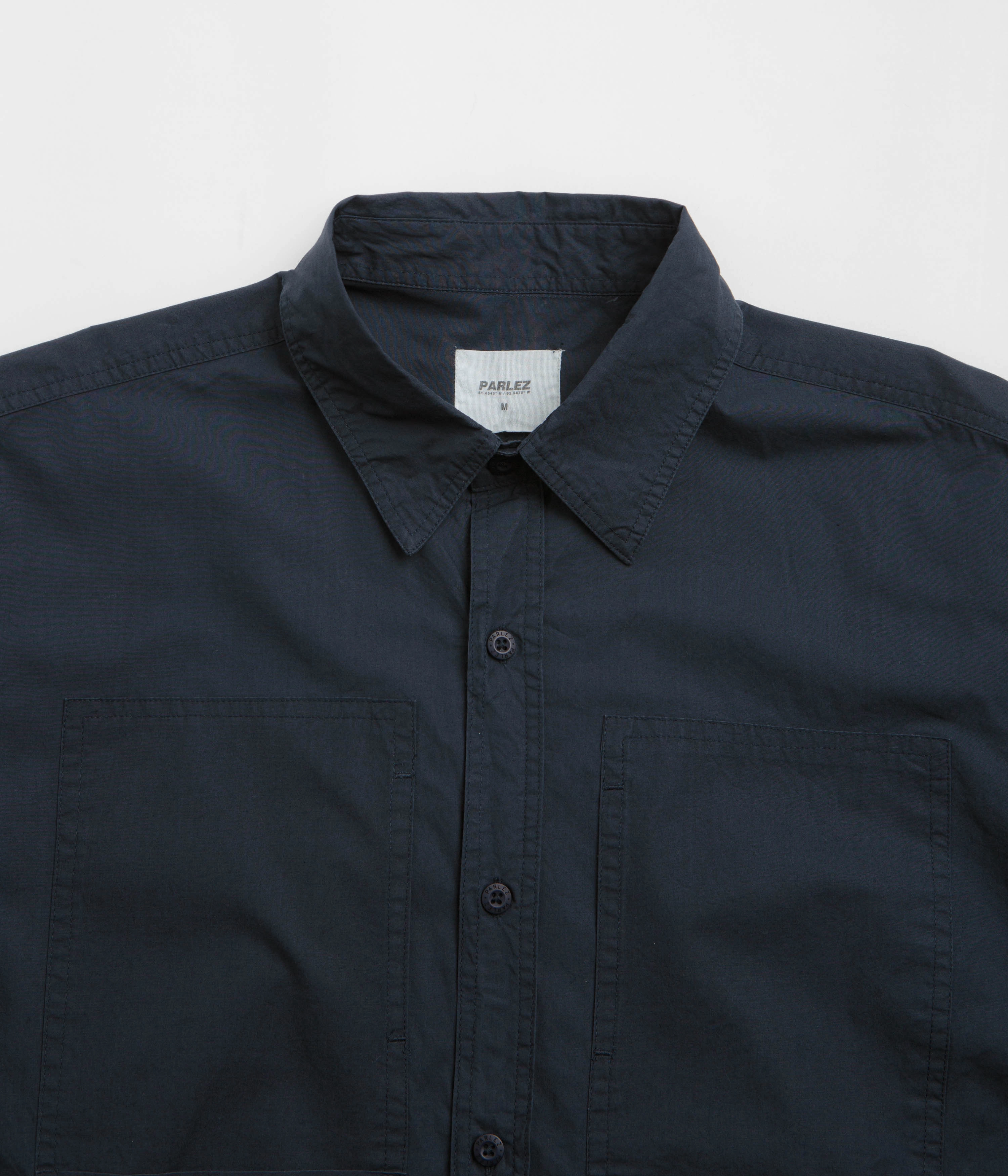 Parlez Hyro Shirt - Midnight Luxurious Feel