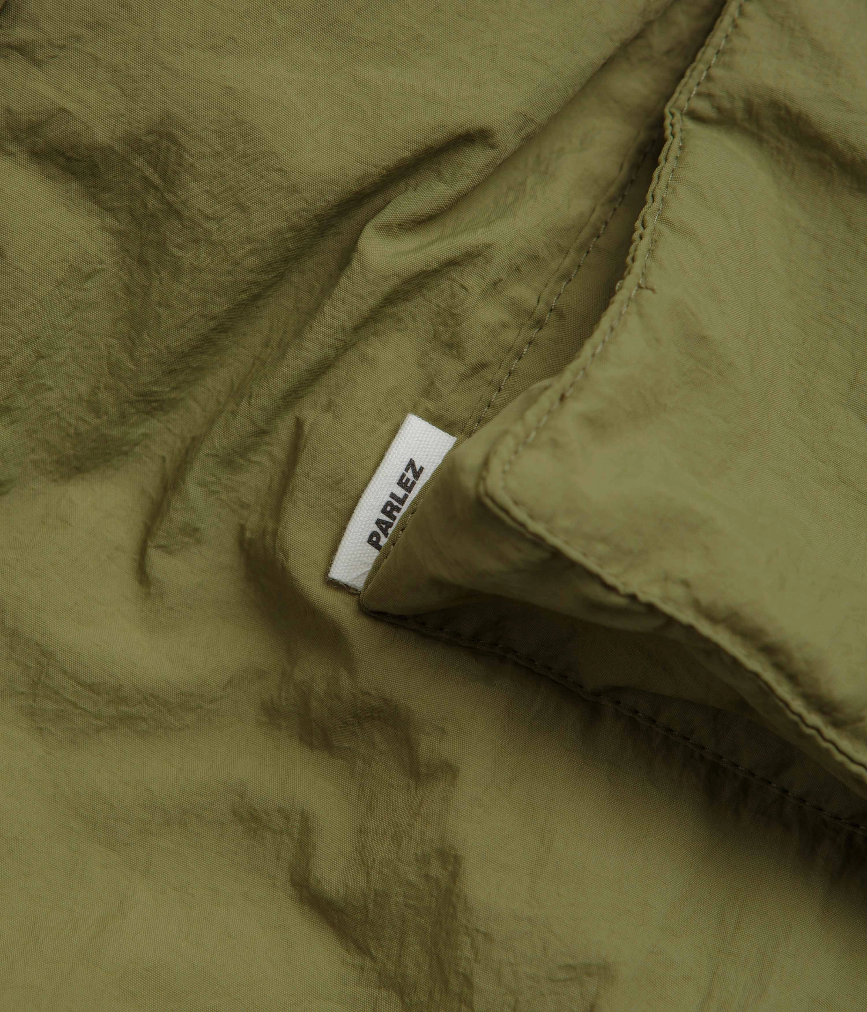 Parlez Mako Jacket - Olive Green cyclist