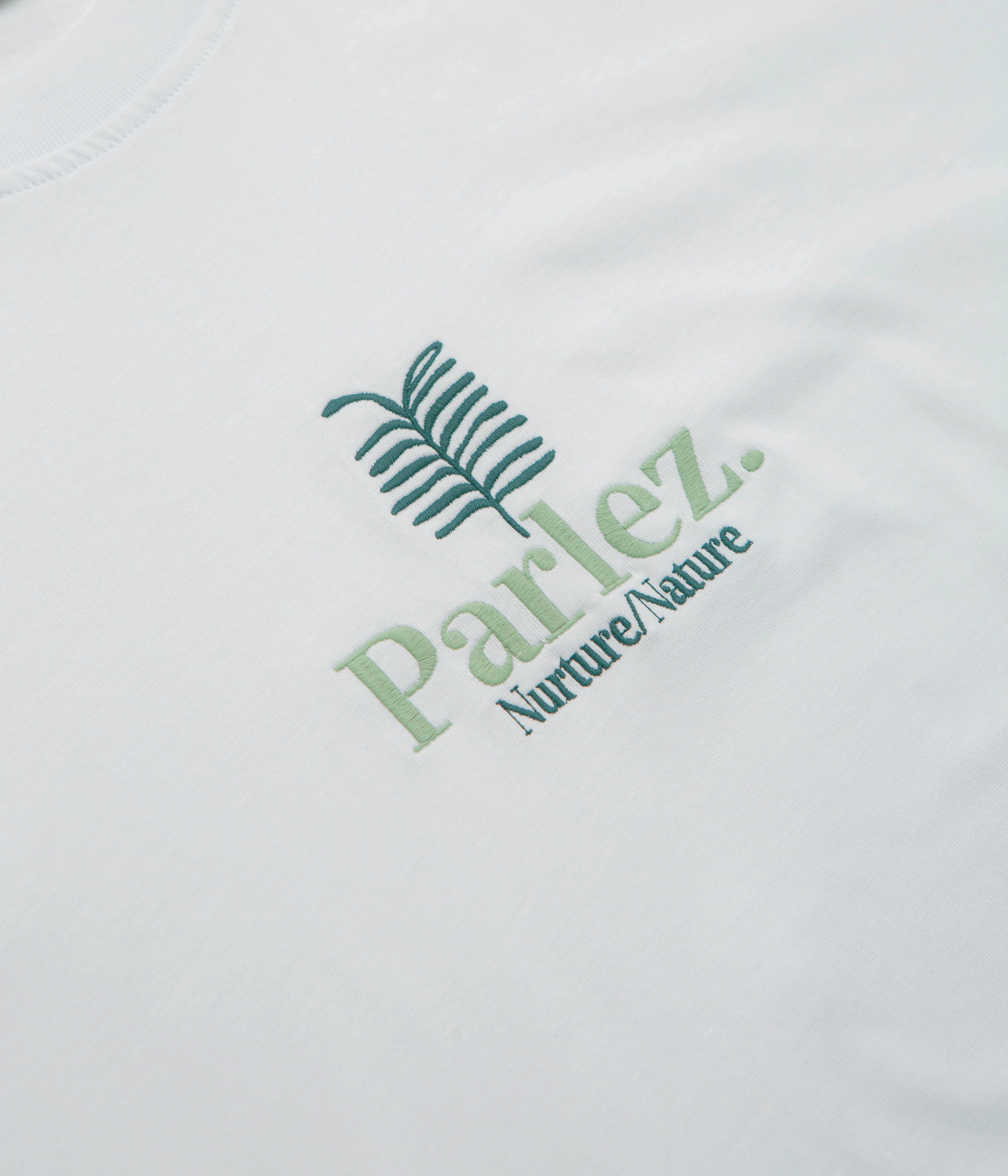 Parlez Nurture T-Shirt - White Anti Pilling Fabric