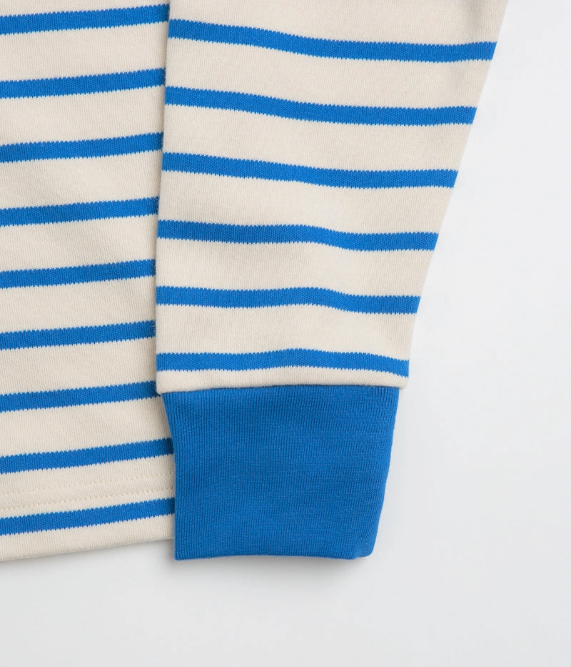 All Season Wear Parlez Shore YD Stripe Long Sleeve T-Shirt - Azure