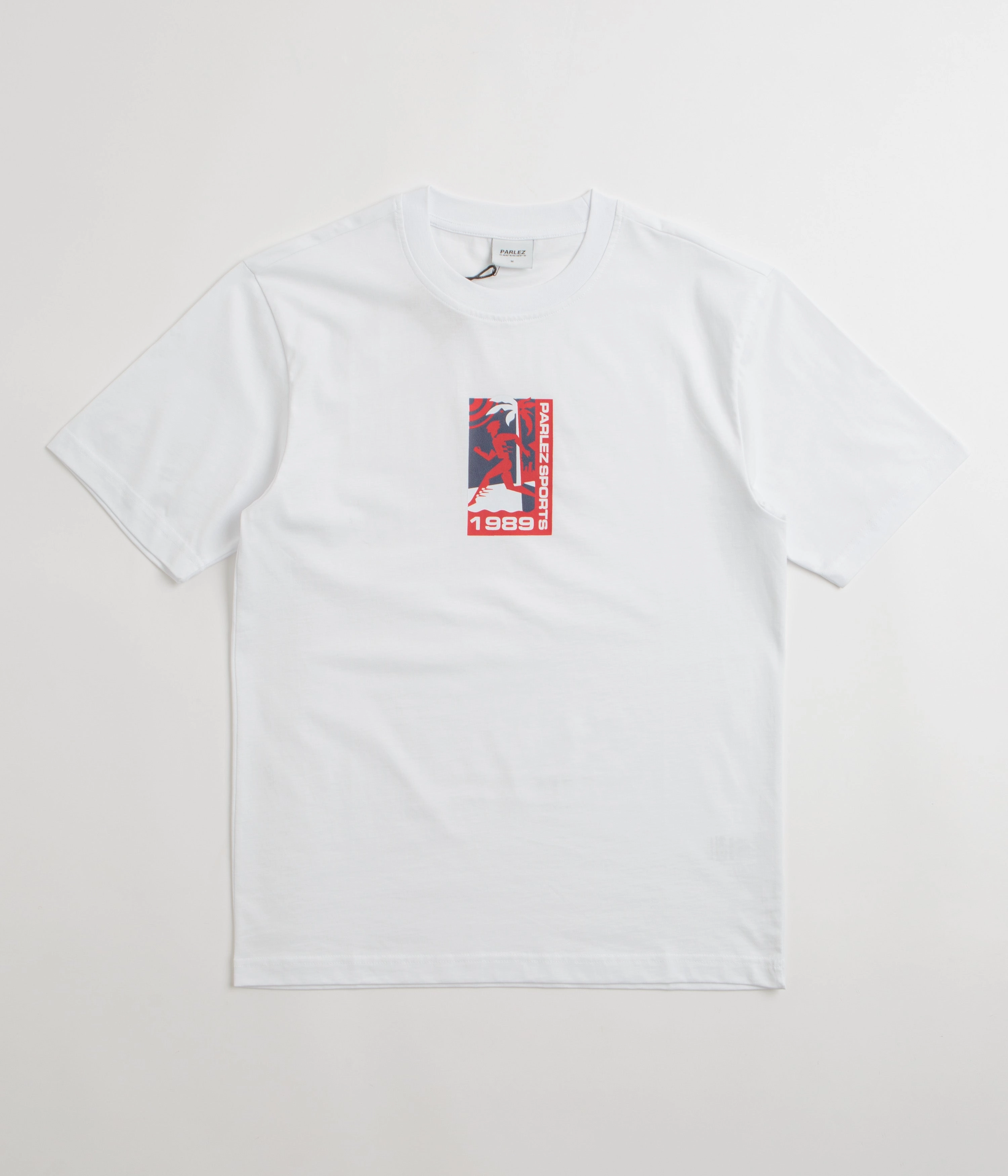 Parlez Vita T-Shirt - White Low Profile Collar