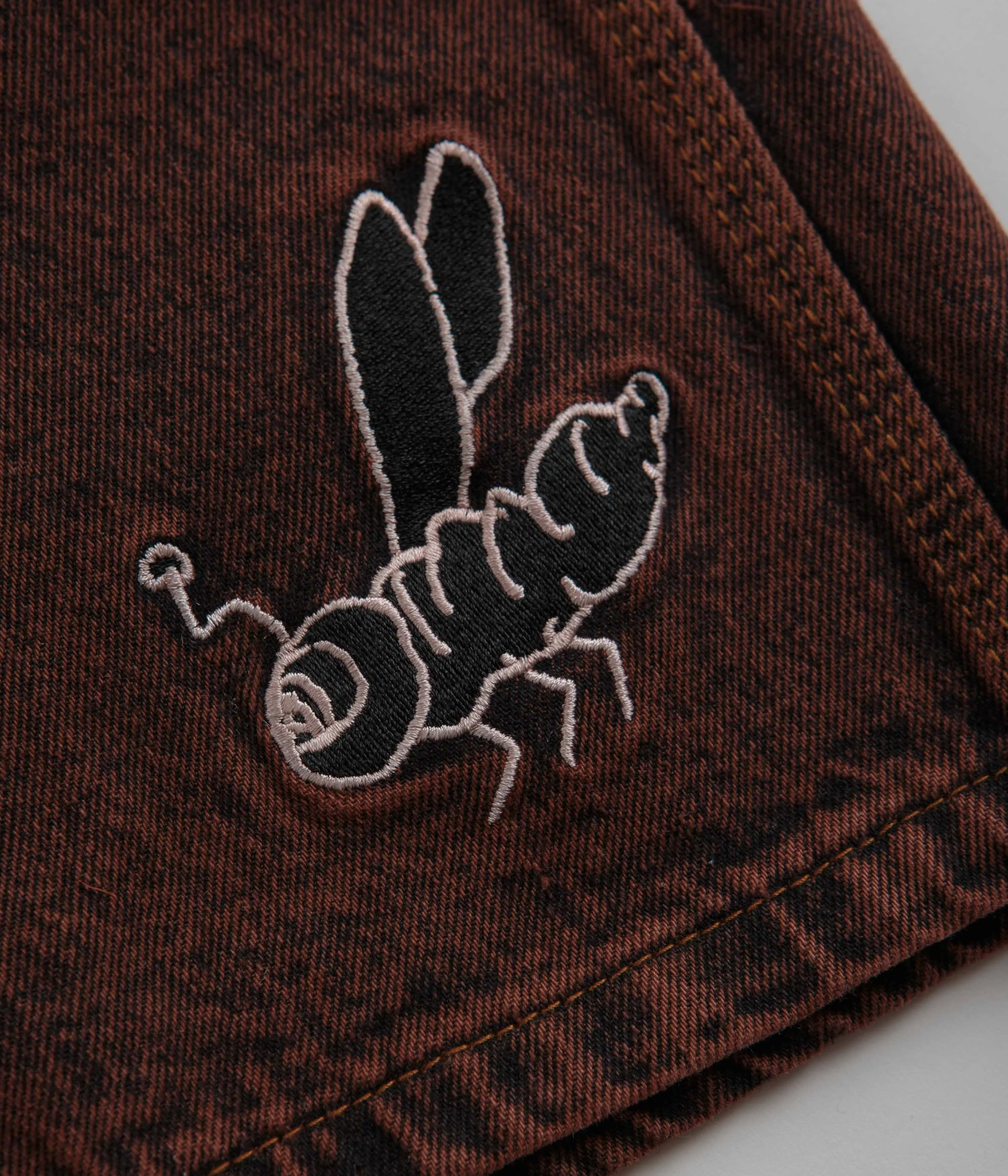 Butter Goods Critter Baggy Denim Shorts - Brick Reinforced Hemlines