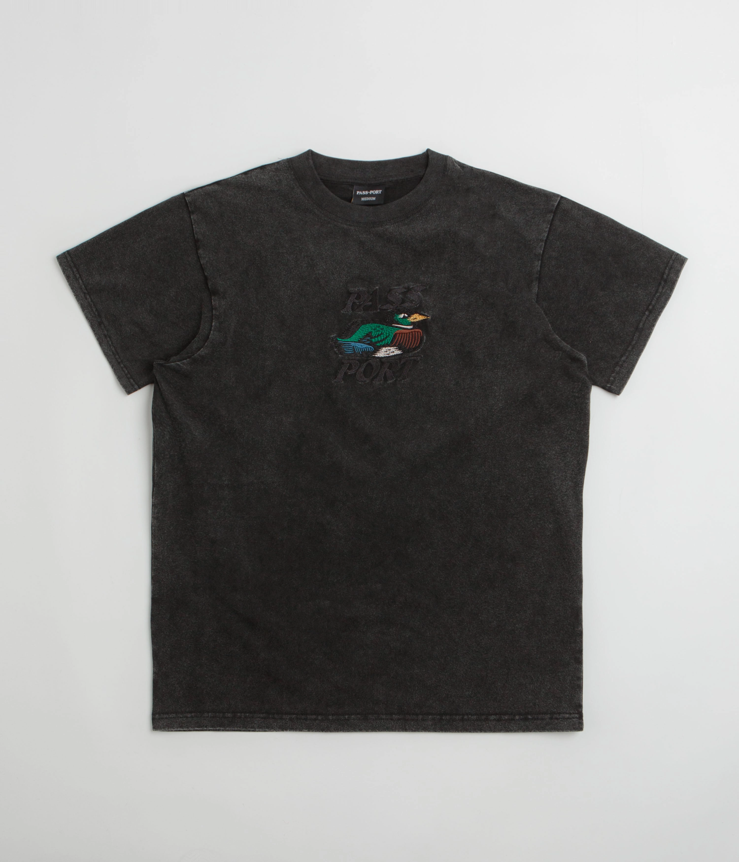 Pass Port Fast Duck T-Shirt - Black Acid Best Seller