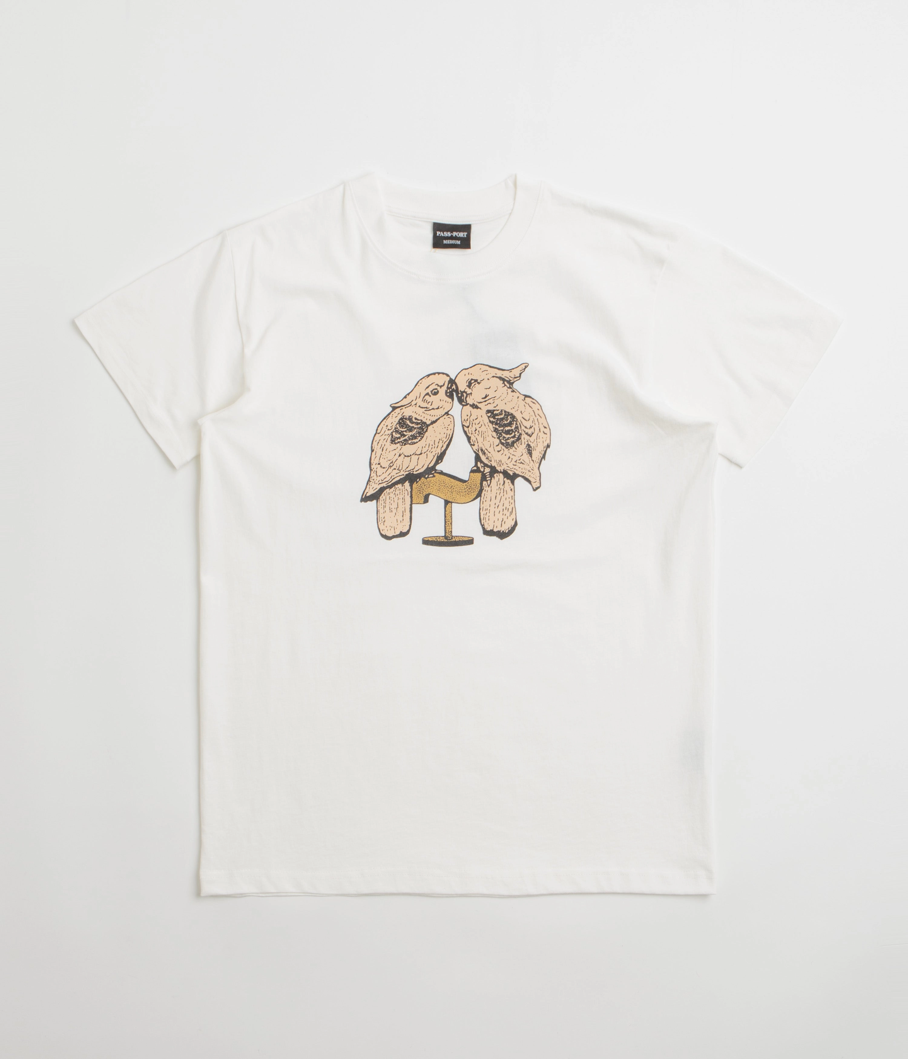 Pass Port Nesting T-Shirt - White Chic and Cozy Wear