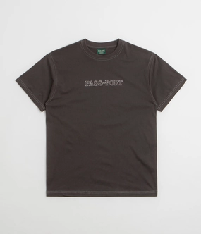 Pass Port Official Organic T-Shirt - Vintage Black Leisure Casual