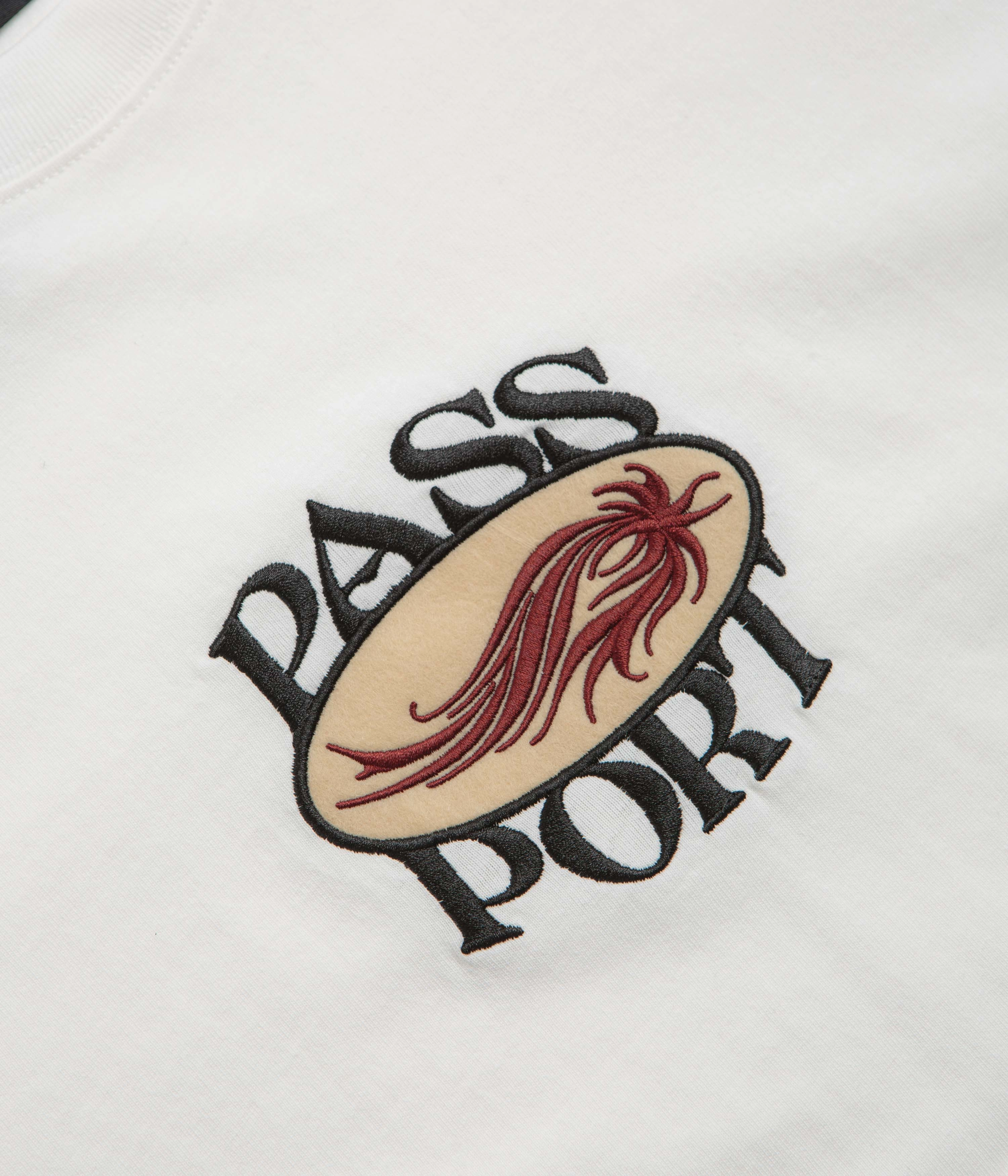 Ethically Sourced Cotton Street Style Pass Port Sunspot T-Shirt - White