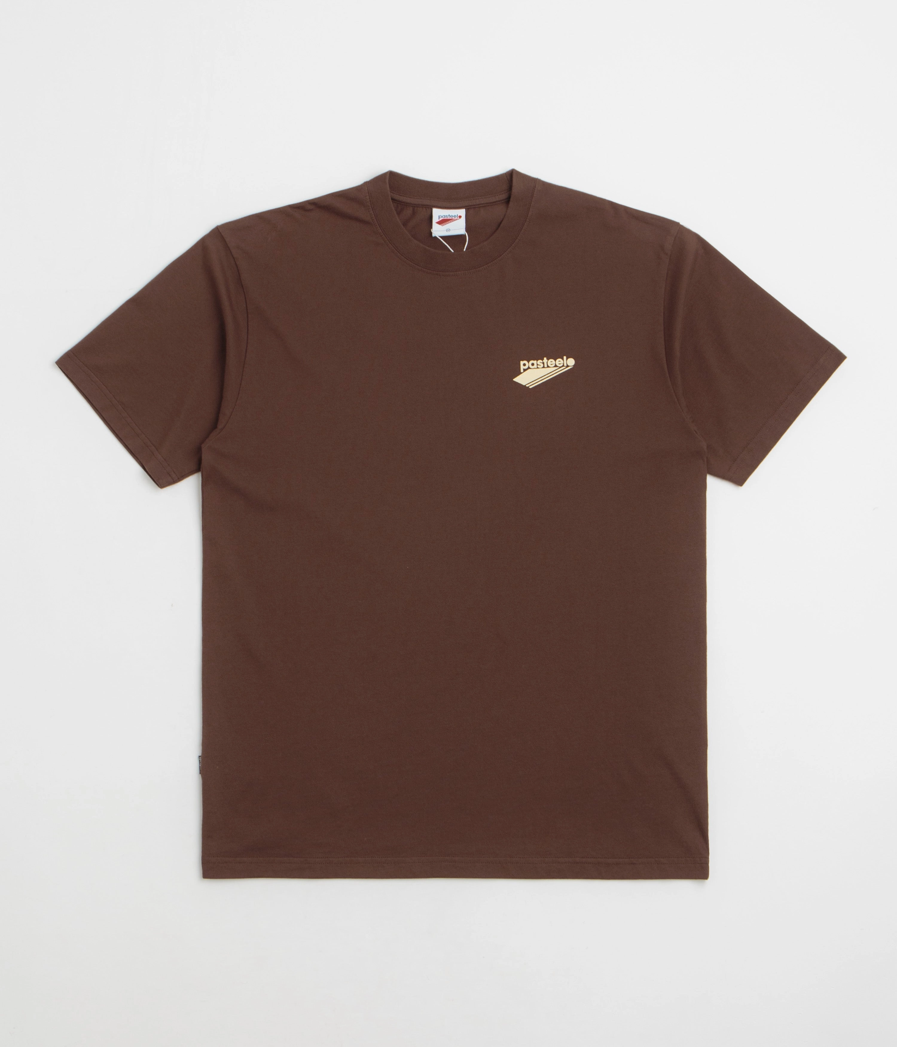 Pasteelo Big Dot T-Shirt - Coffee soft look