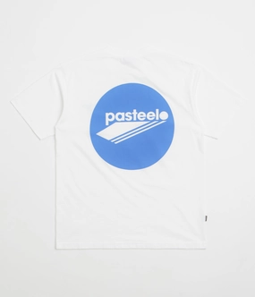 LayeredHemDetails Pasteelo Big Dot T-Shirt - White
