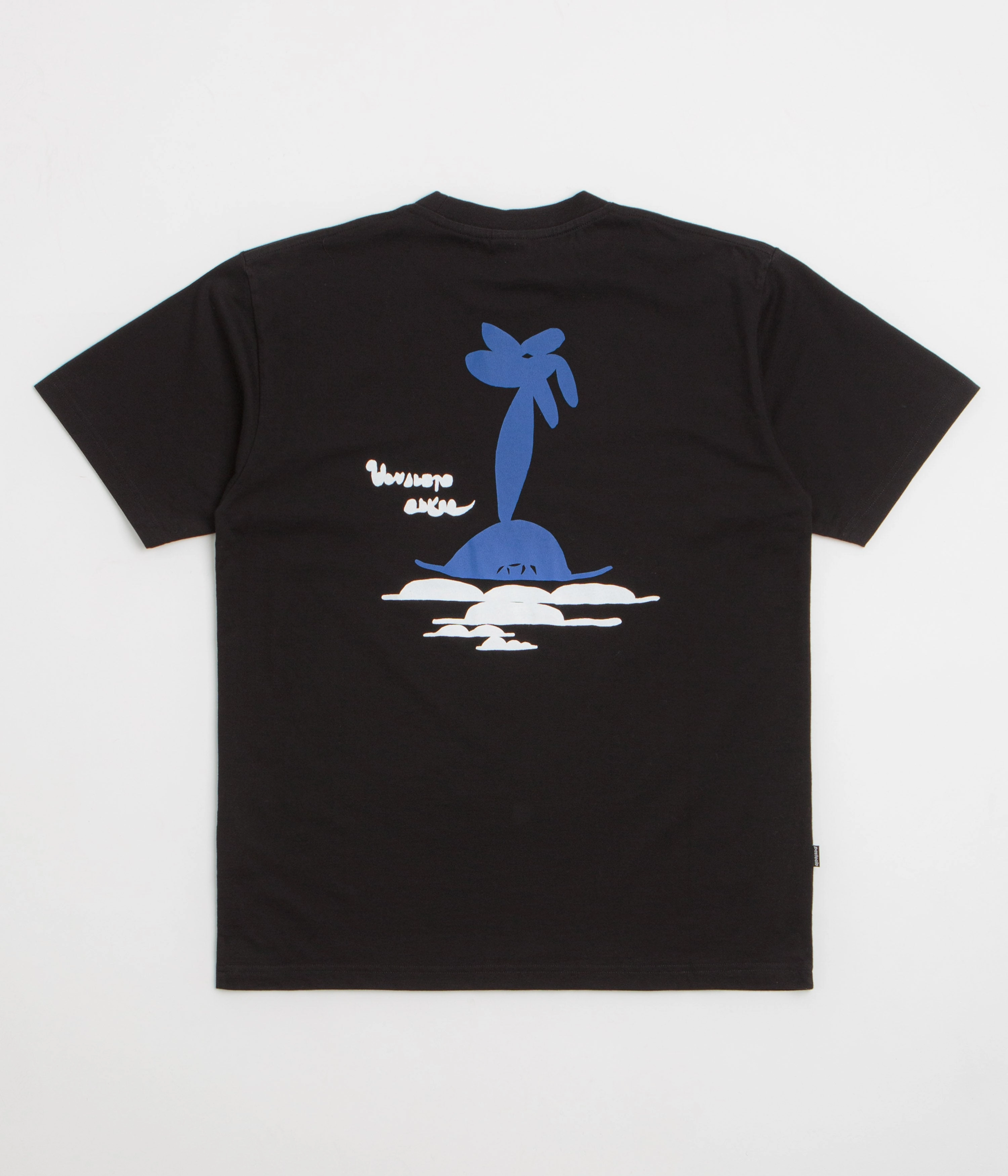 Eco Friendly Dye Pasteelo Can Art T-Shirt - Black