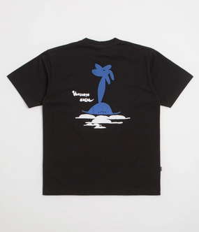 Eco Friendly Dye Pasteelo Can Art T-Shirt - Black