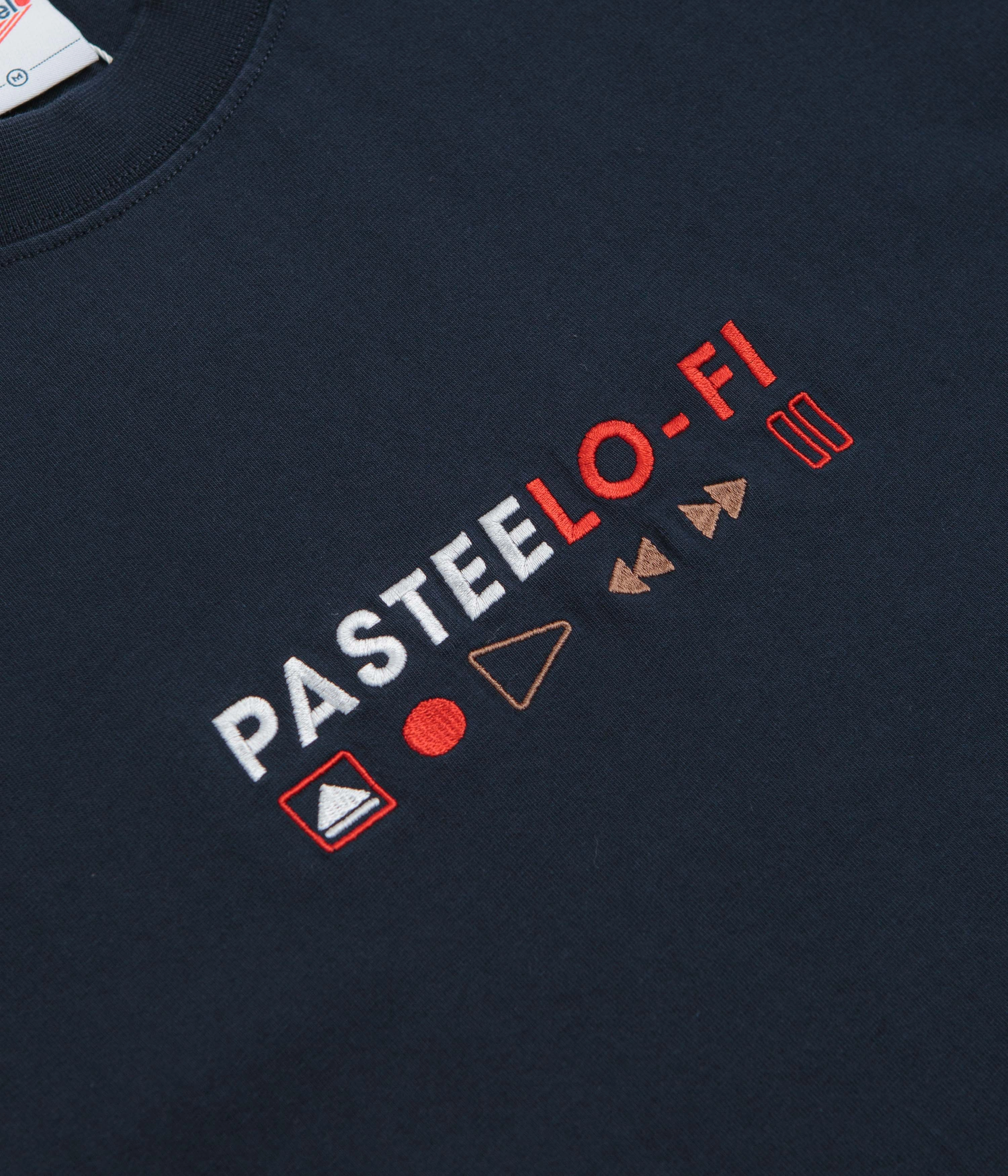 Modern Simplicity Comfy Top Pasteelo Lo-Fi T-Shirt - Midnight