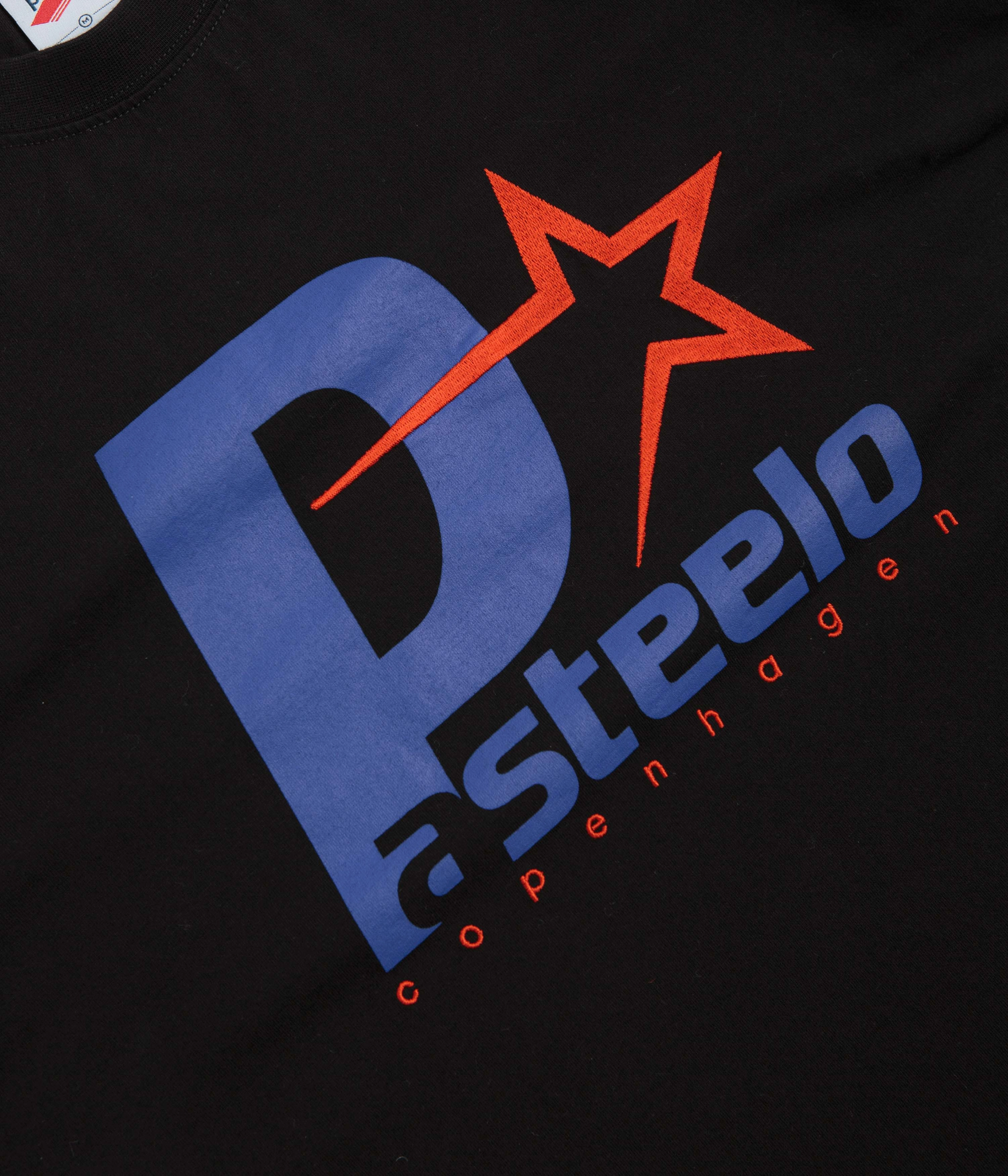 Pasteelo P Steelo T-Shirt - Black High Density Fabric