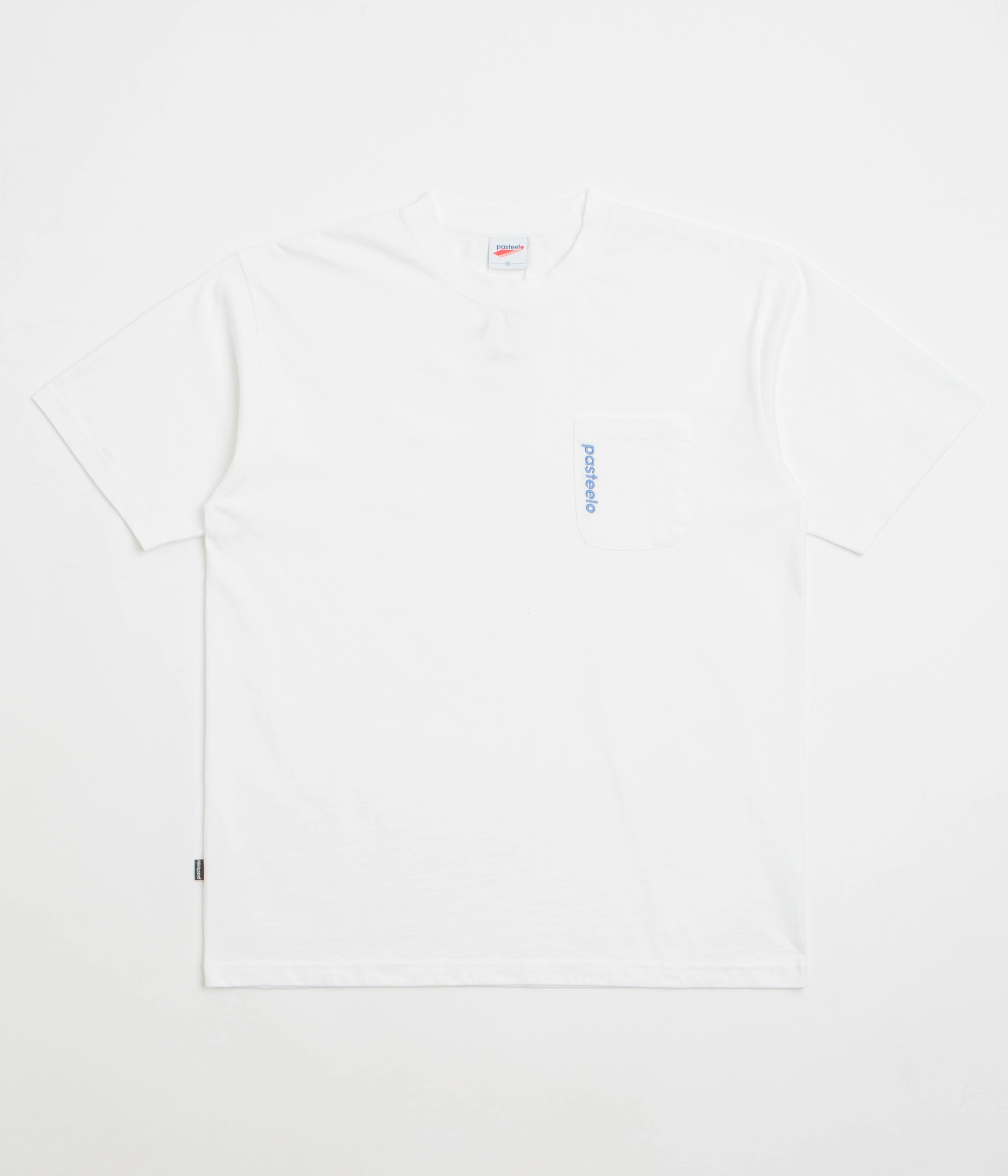 Comfortable Piece Pasteelo Pocket T-Shirt - White
