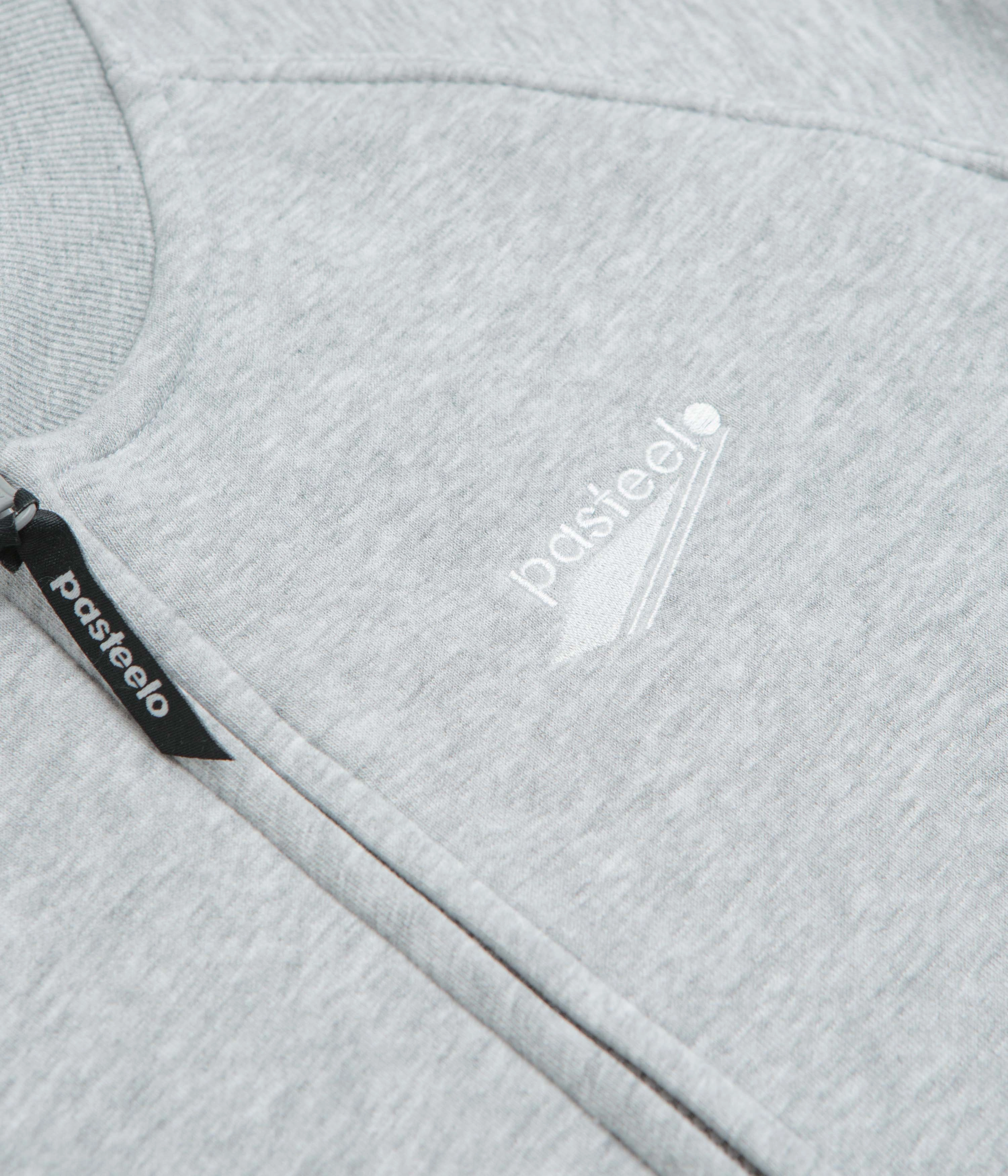 Functional Layer Pasteelo Zip Up Trainer Sweatshirt - Heather Grey