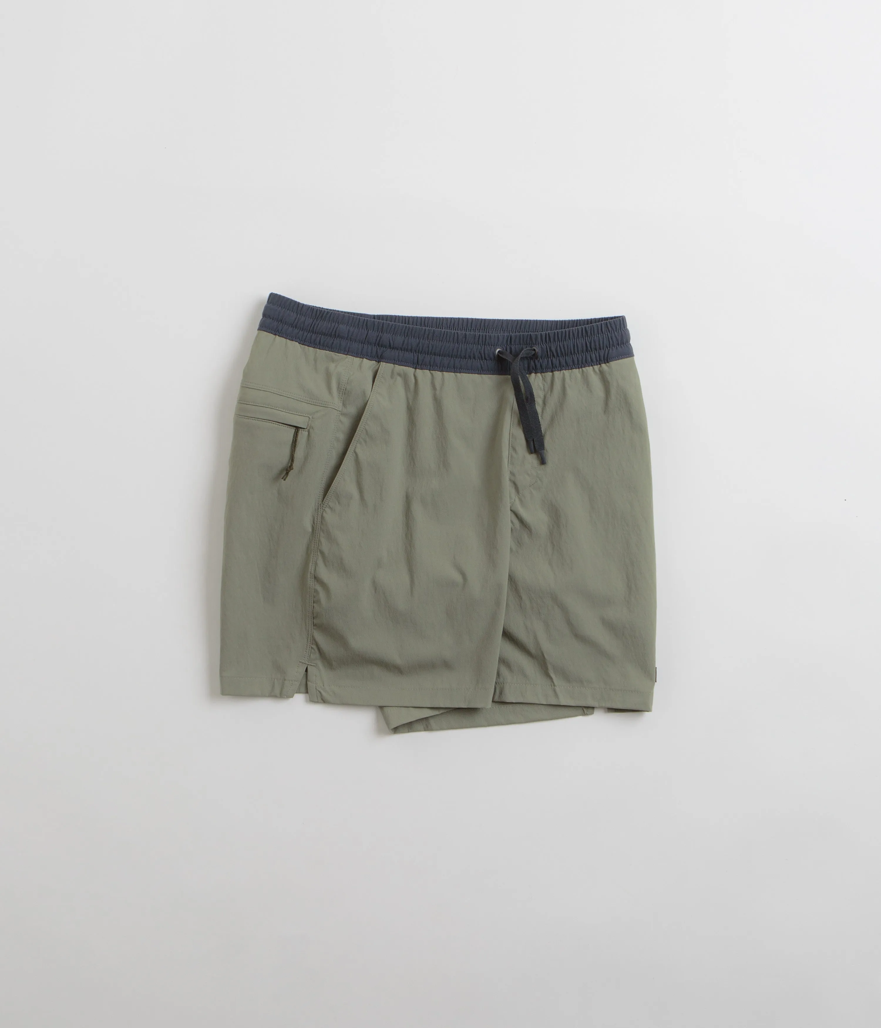 Patagonia Baggies Lights 6" Shorts - River Rock Green Laser Cut Perforations