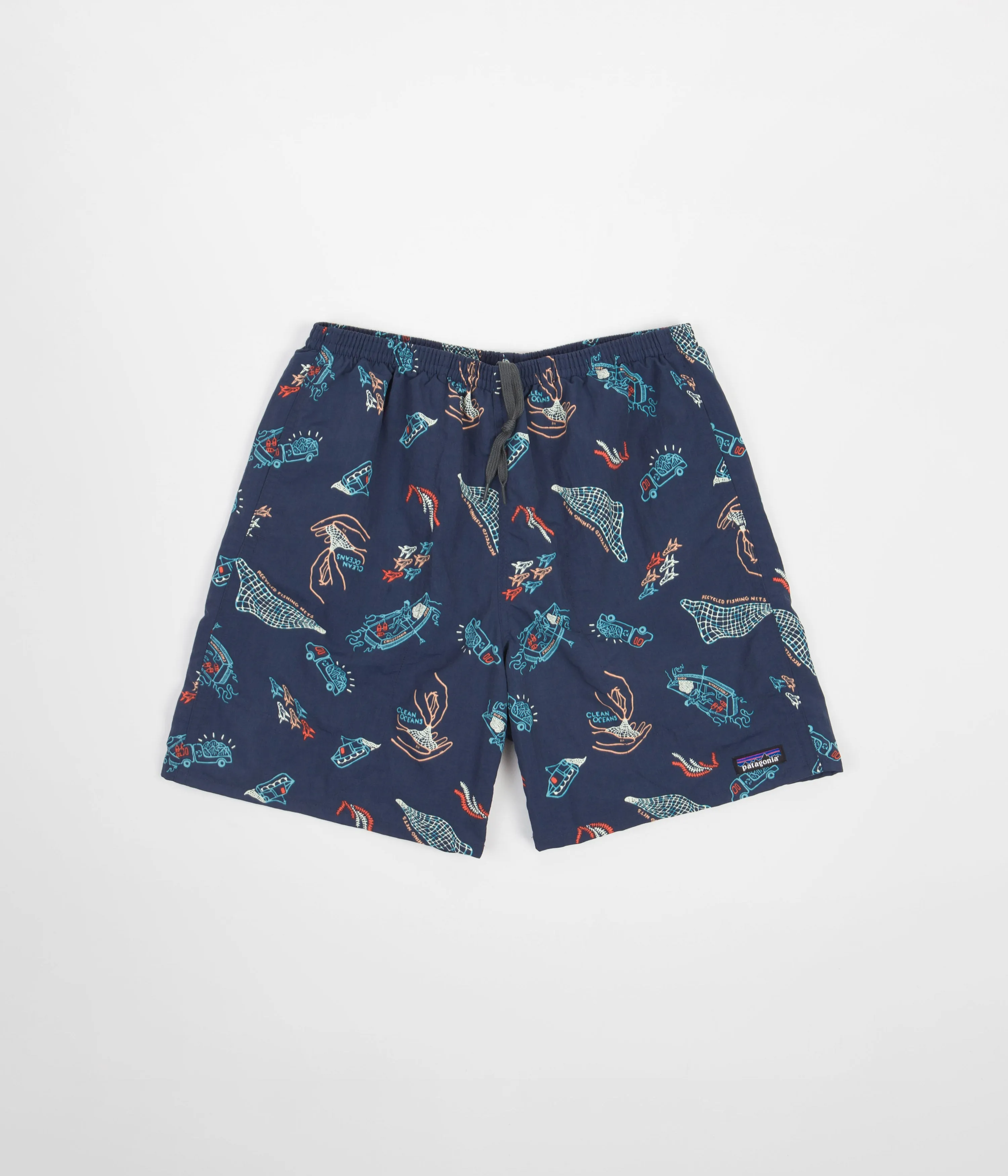 Patagonia Baggies Longs 7" Shorts - Clean Currents: Tidepool Blue custom-made City Mood