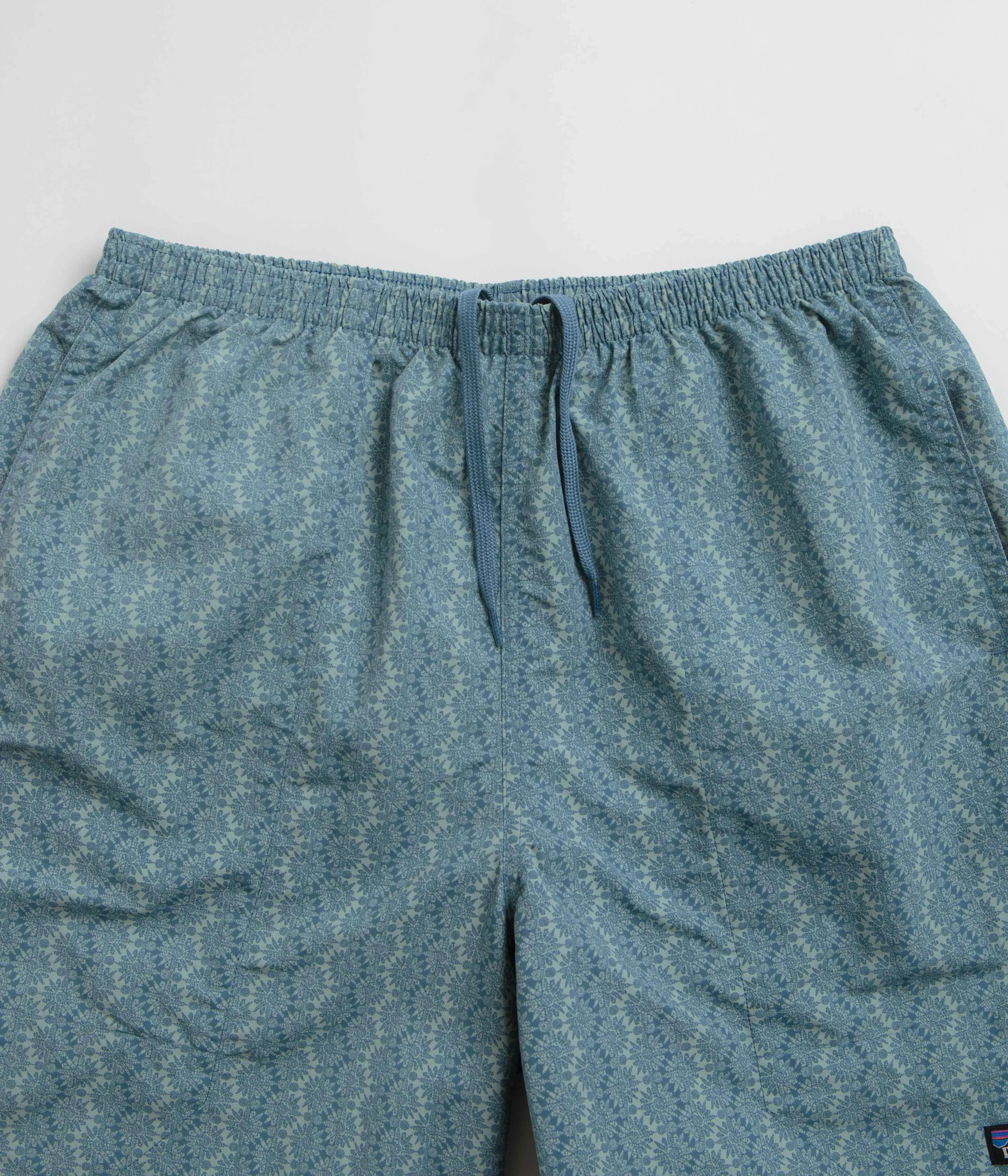 Patagonia Baggies Longs 7" Shorts - Kaleidoscope: Still Blue fashion industry Neat Look