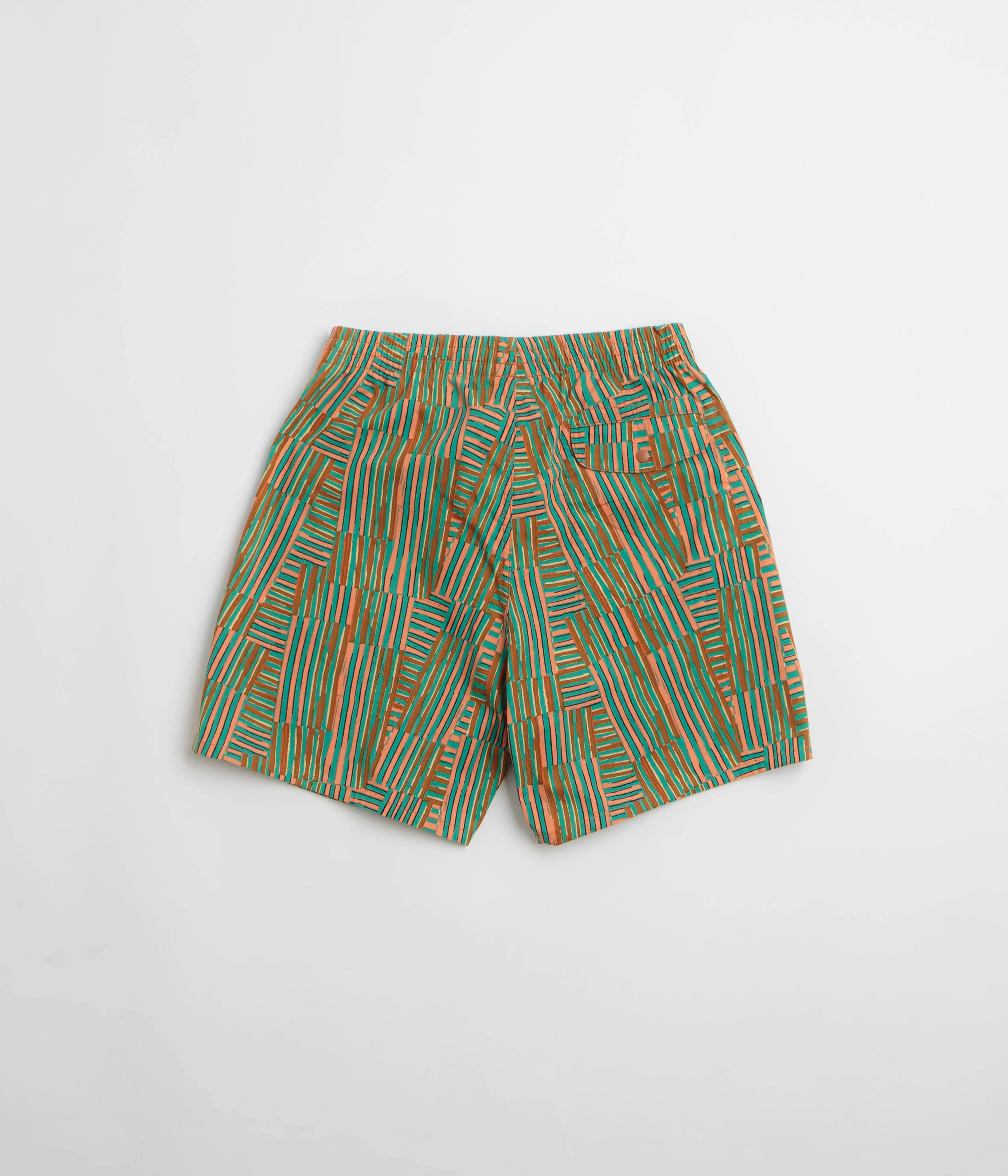 Patagonia Funhoggers Shorts - Quilty Fitz: Heartleaf Green Go Soft