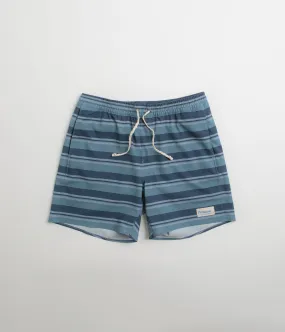 Patagonia Hydropeak Volley 16" Shorts - Twinnie Stripe: Still Blue Seamless Integration